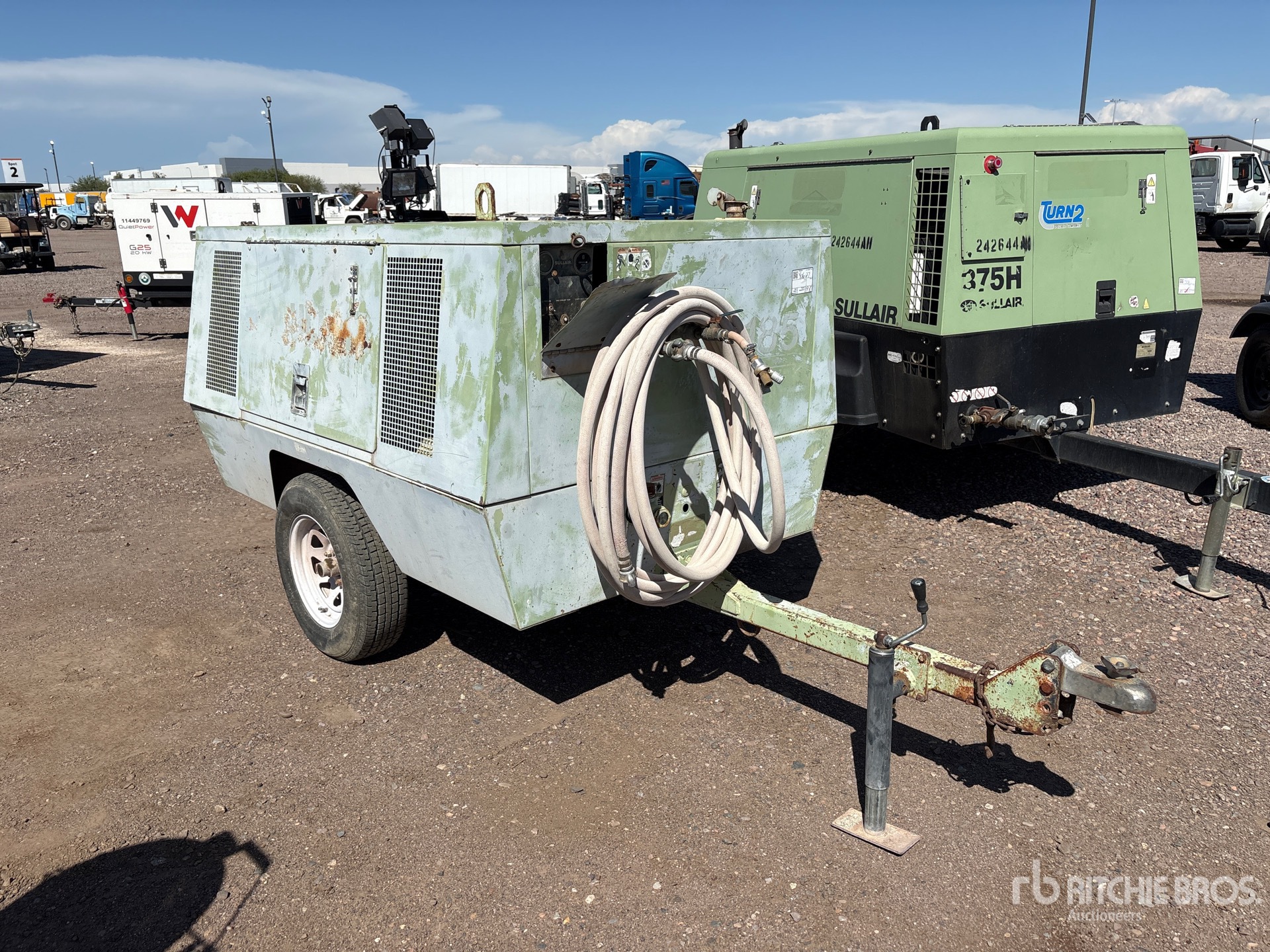 1985 Ingersoll Rand 185 CFM MOBILE