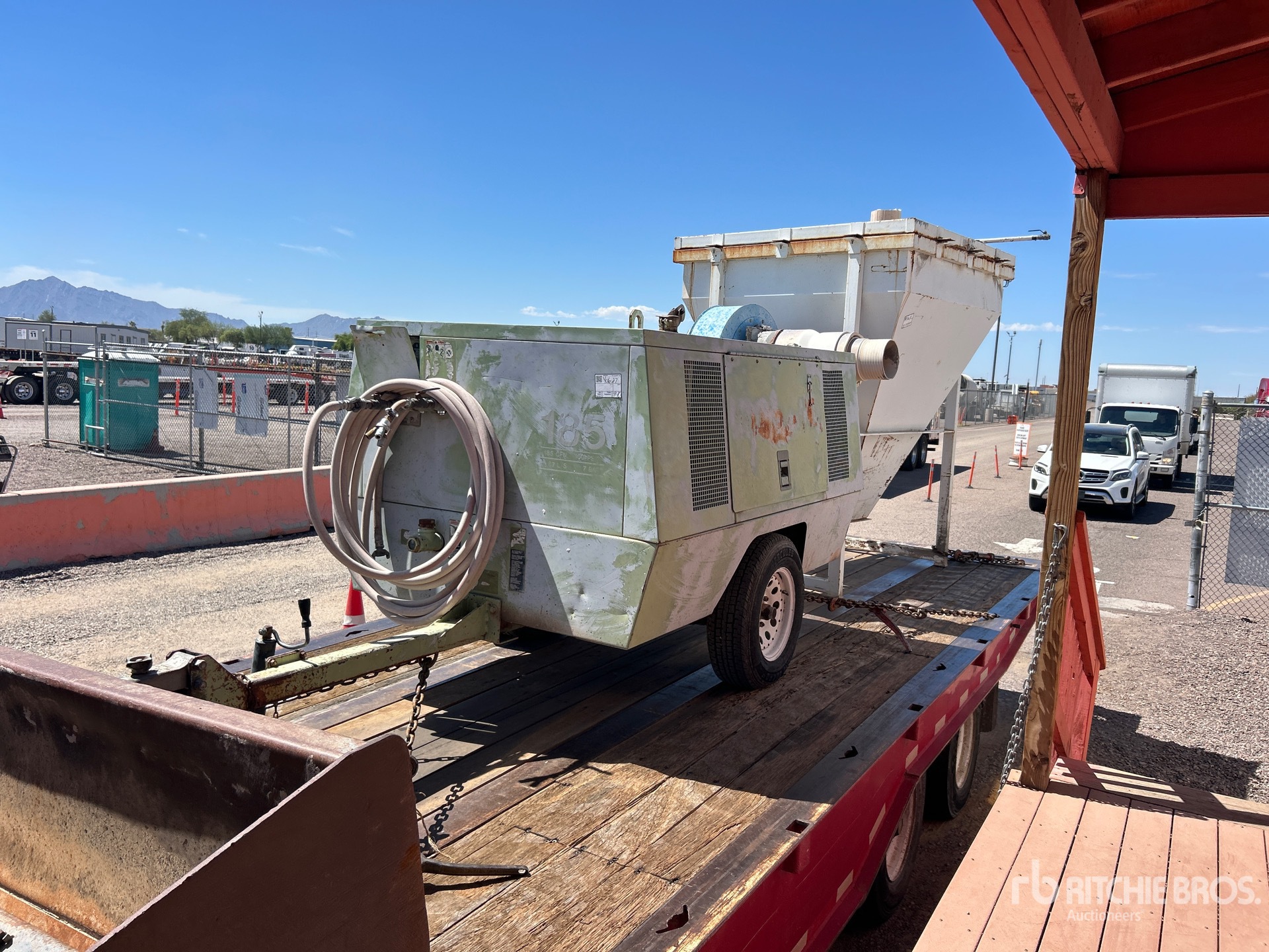 Photo of 1985 Ingersoll Rand 185 cfm Mobile
