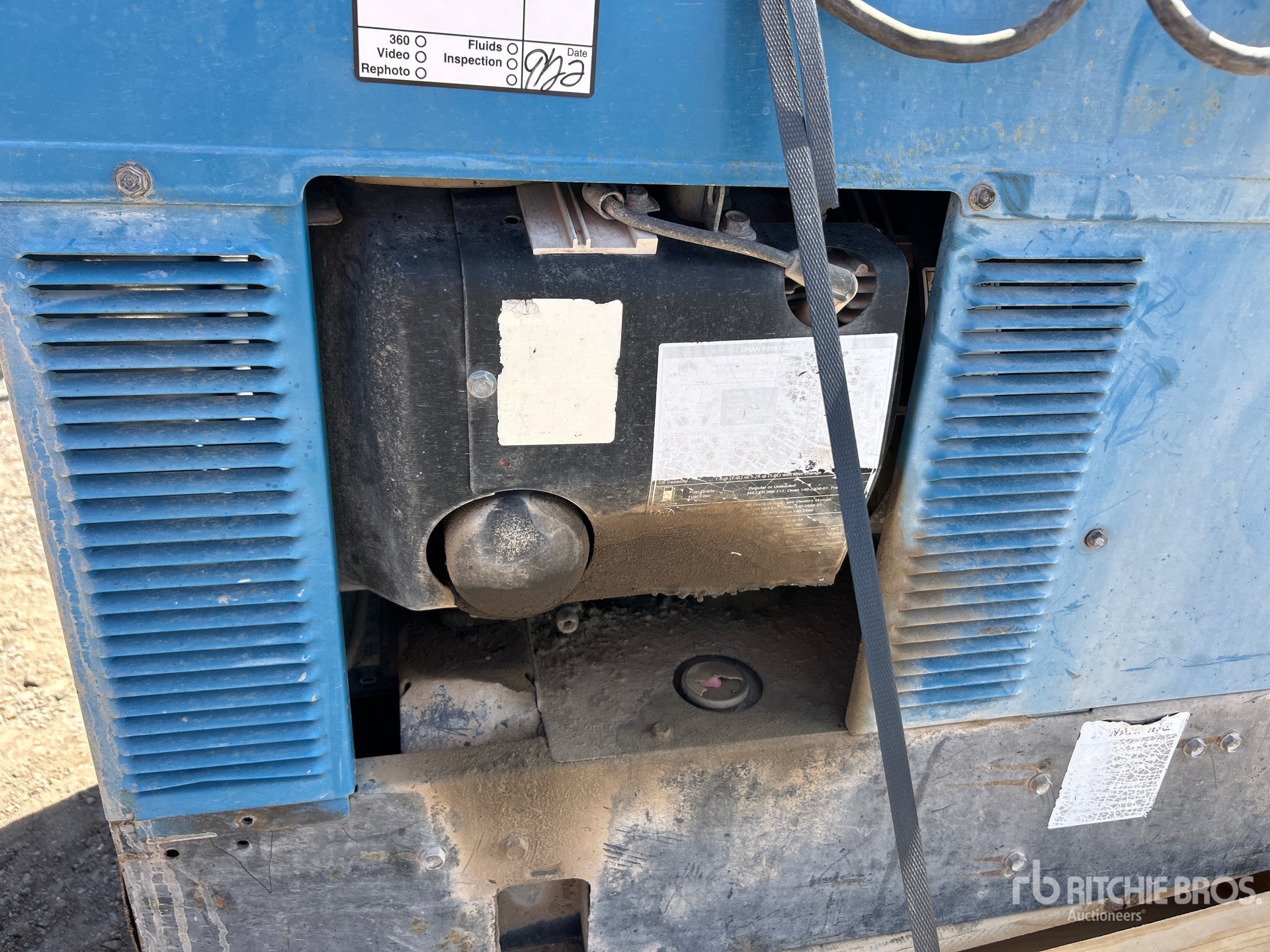 2000 Lincoln 225 A SKID-MOUNTED