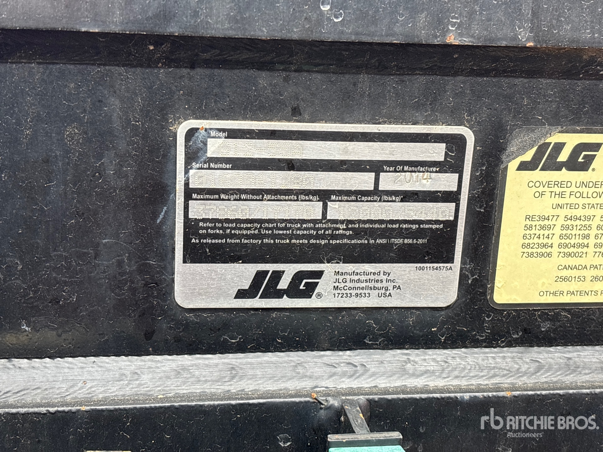 2014 JLG G12-55A
