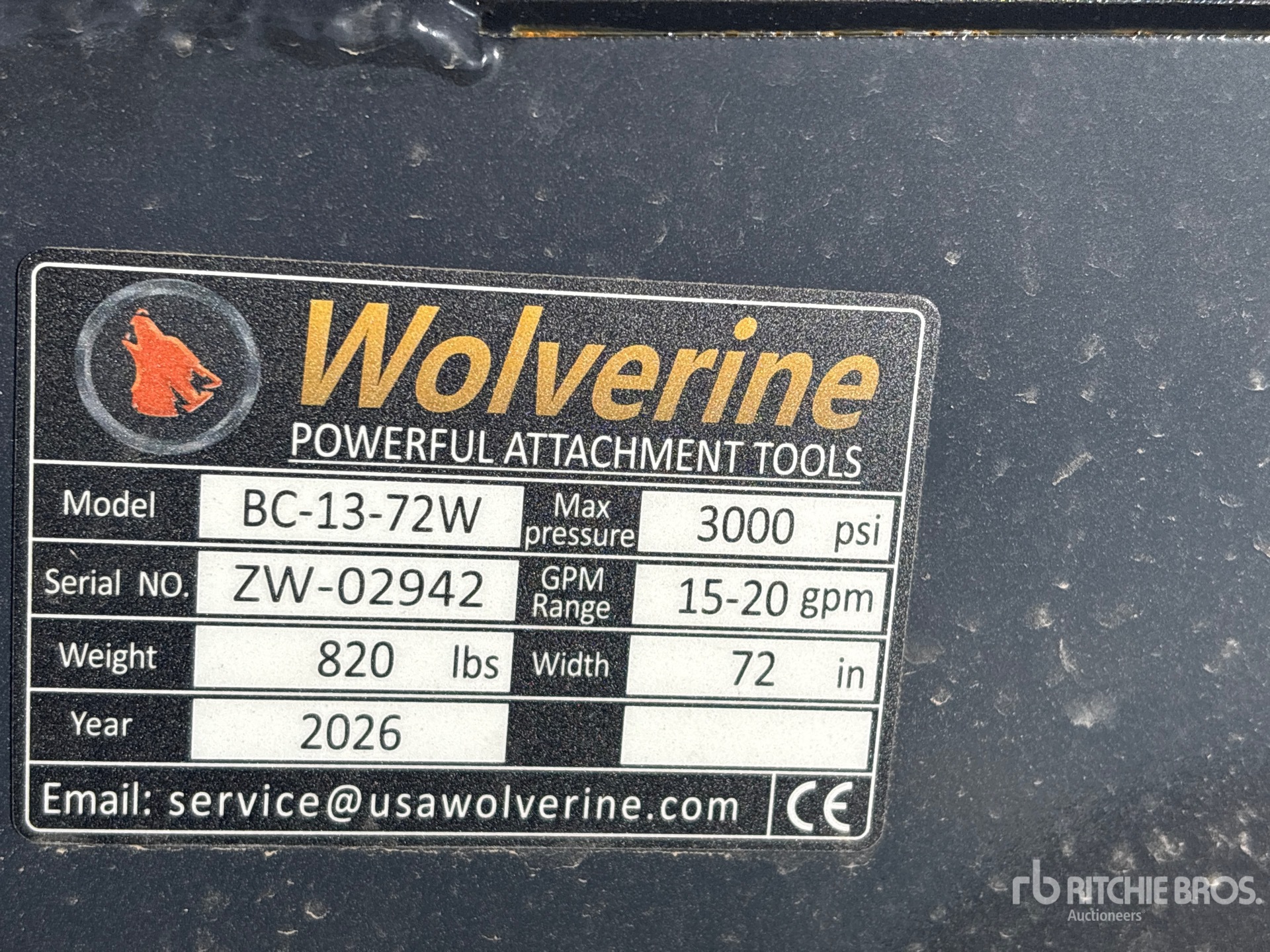 2026 Wolverine BC-13-72W
