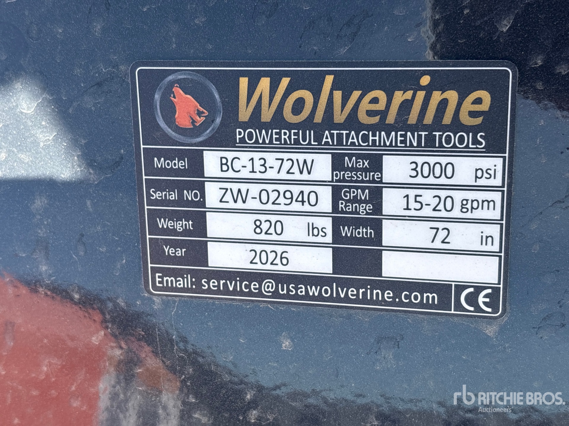2026 Wolverine BC-13-72W