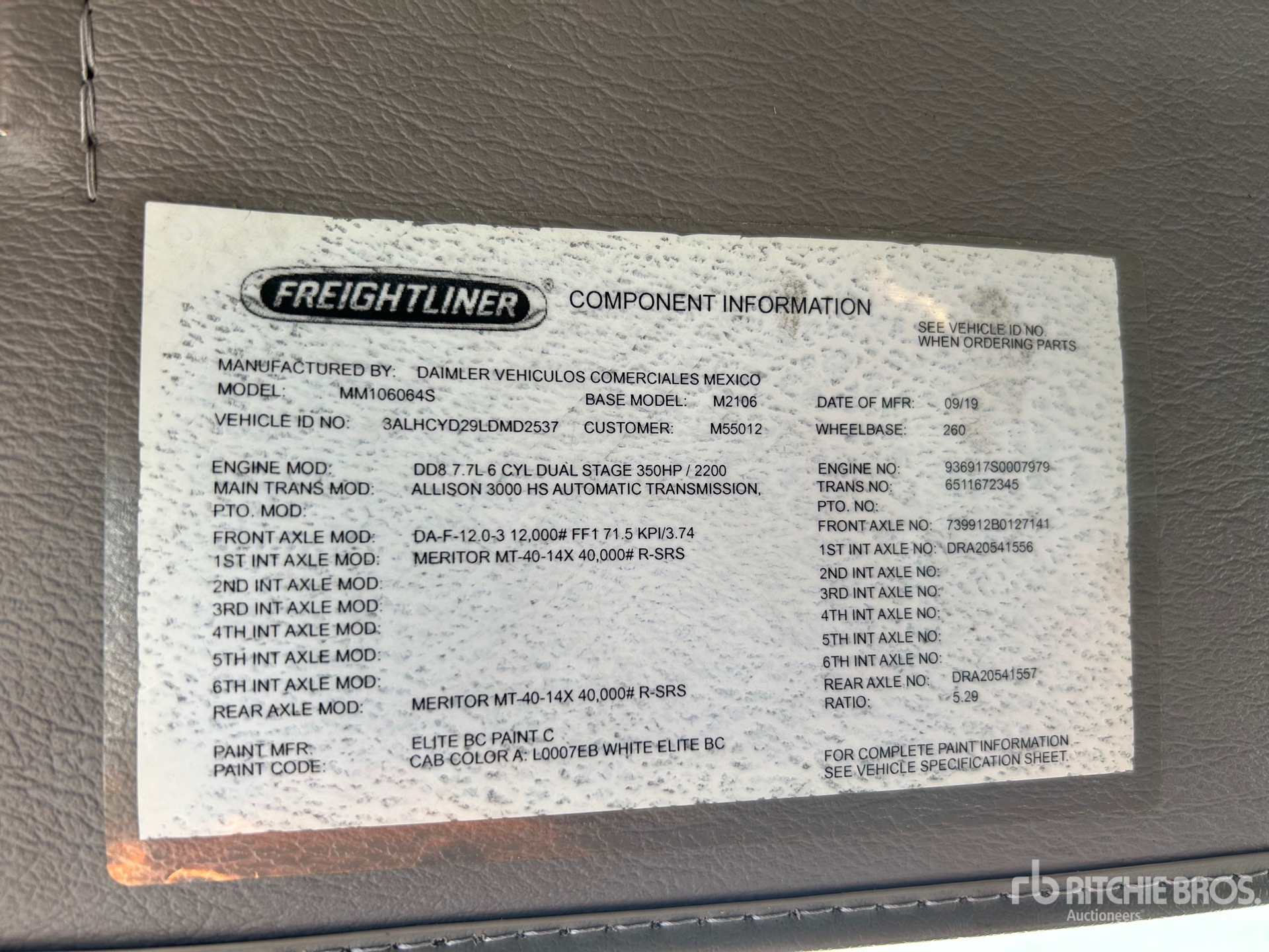 2020 Freightliner M2 106
