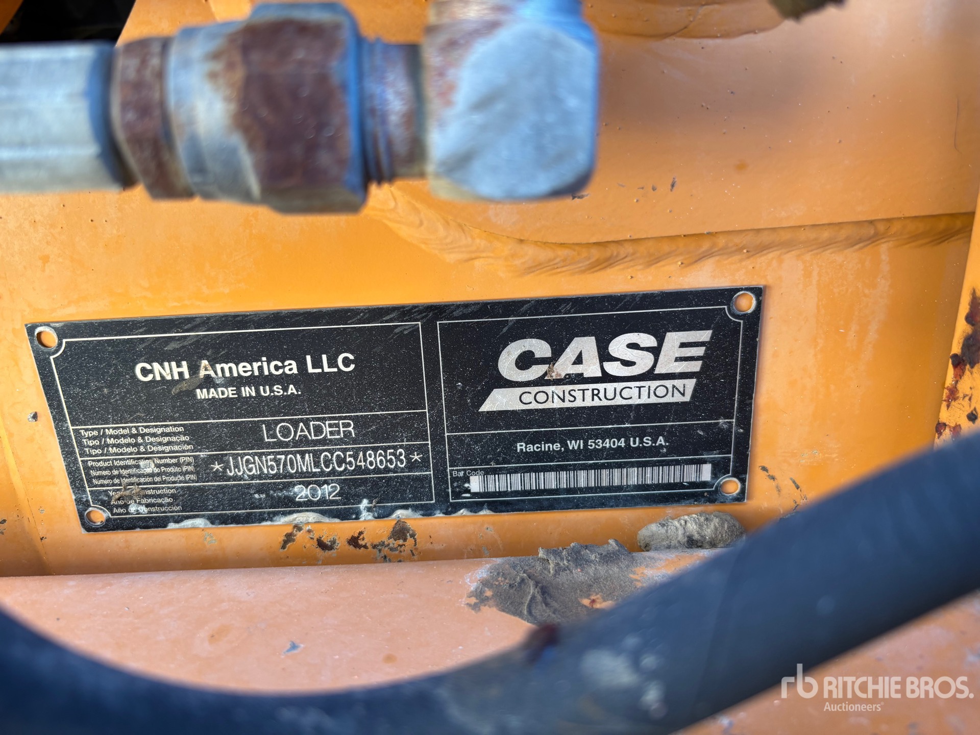 2012 Case 570MXT SERIES 3