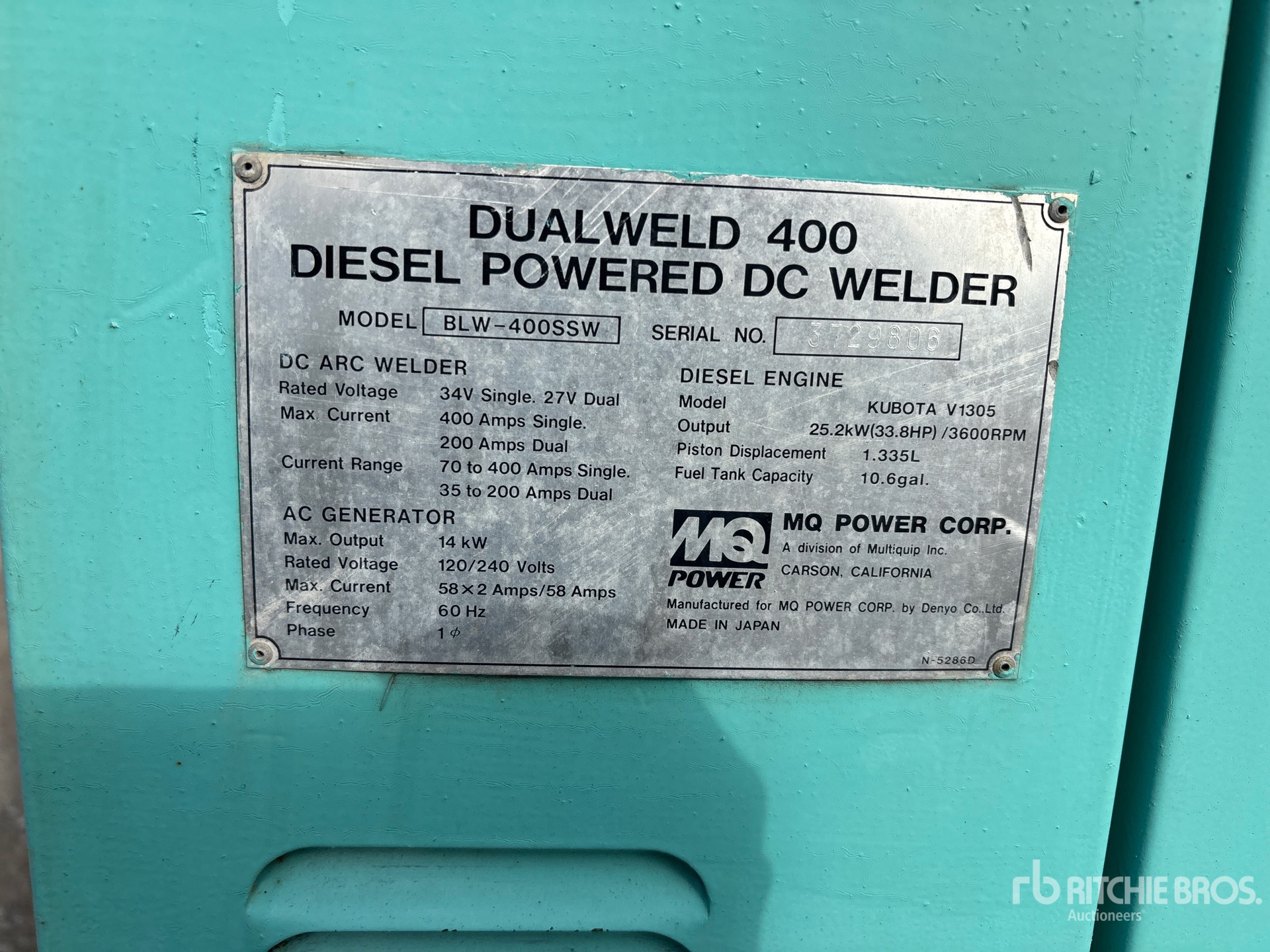 Multiquip BLE-400SSW