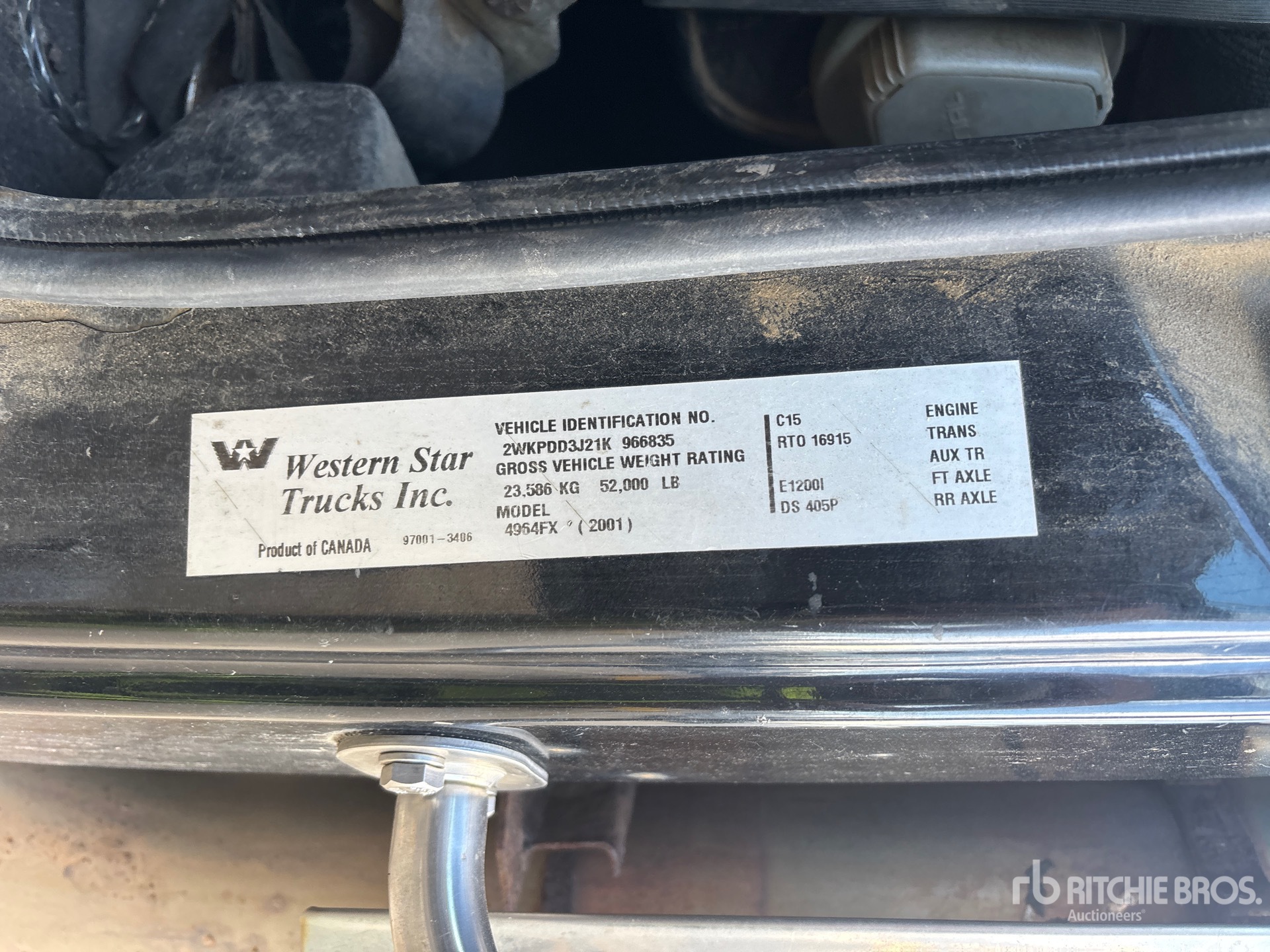 2001 Western Star 4964FX