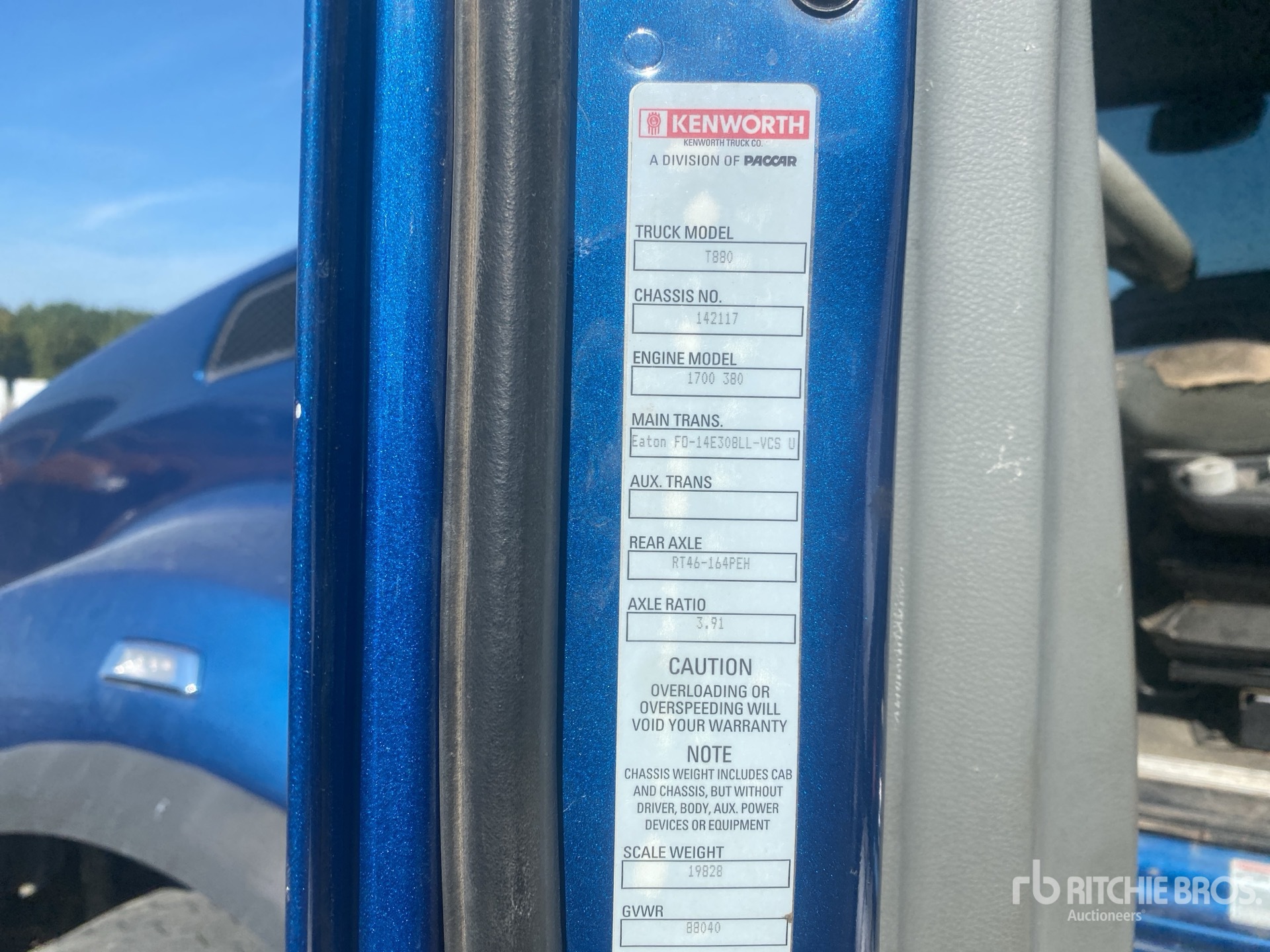 2017 Kenworth T880