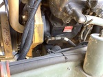 Engine with A/C Compressor
