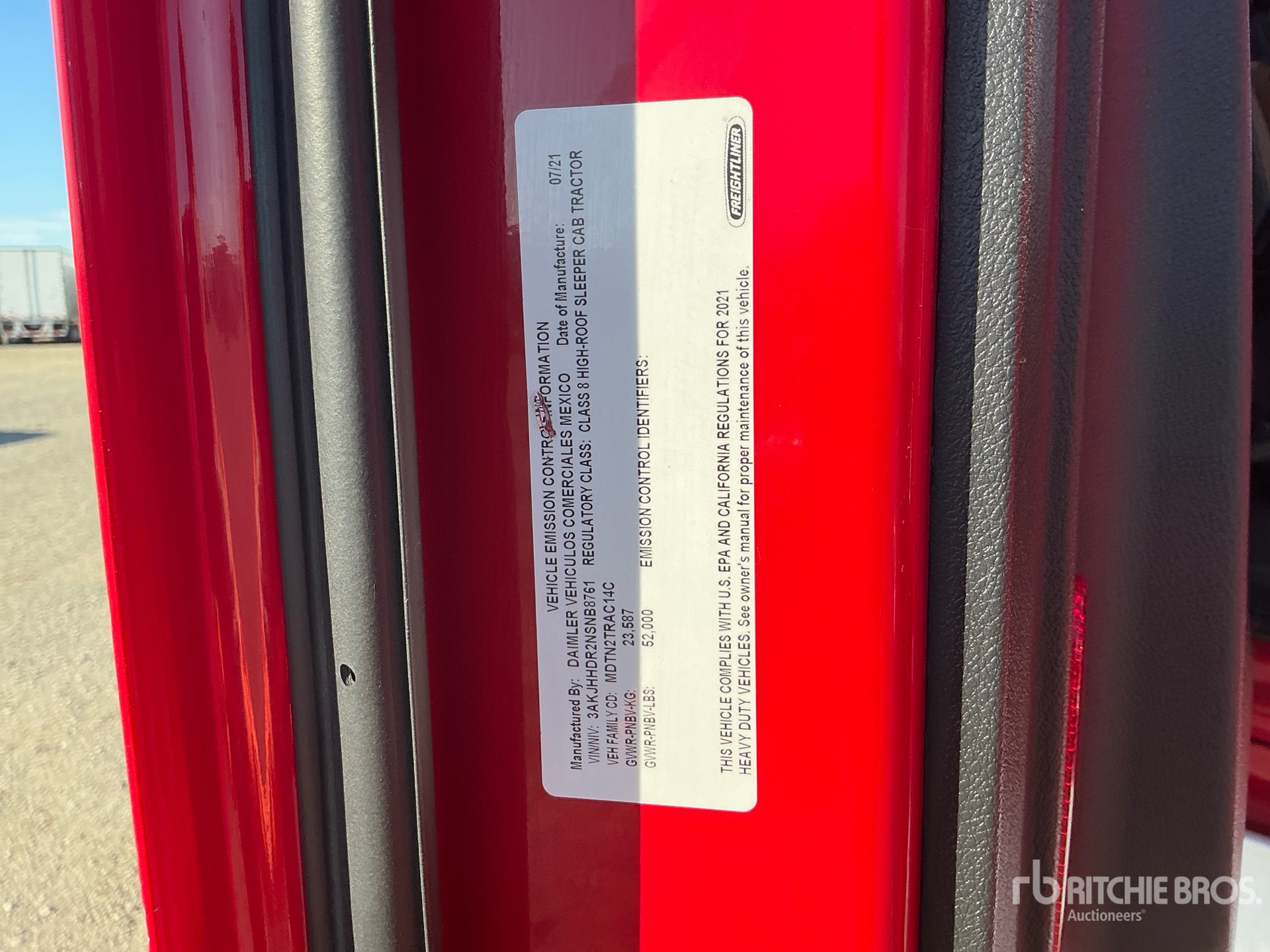 2022 Freightliner CASCADIA 126