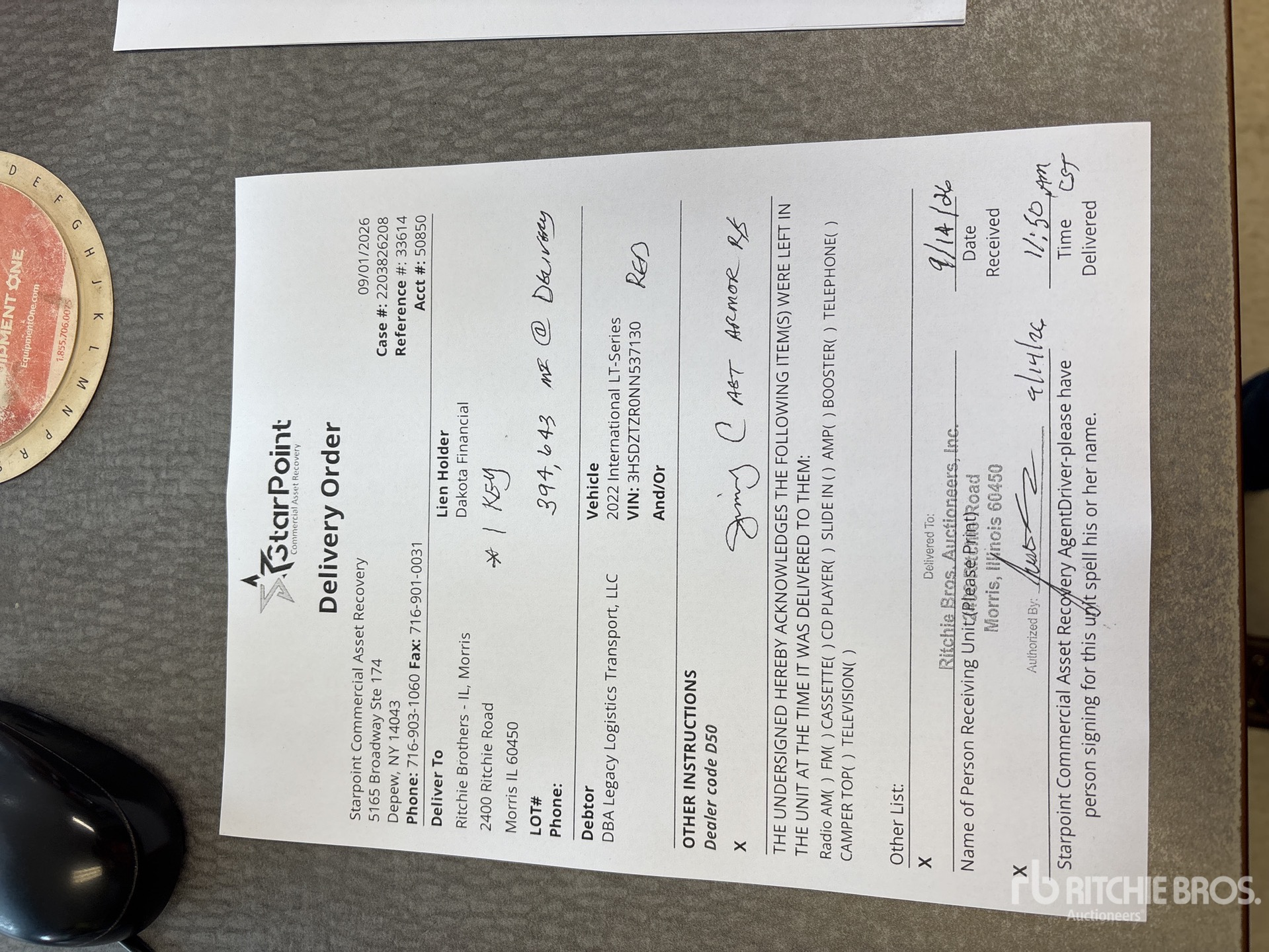 Photo of 2022 International LT625