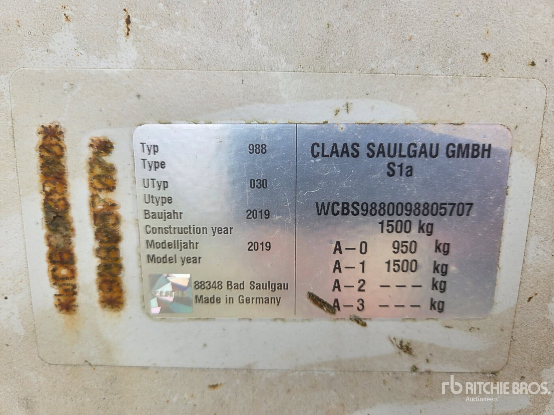 Photo of 2019 Claas LINER 2900