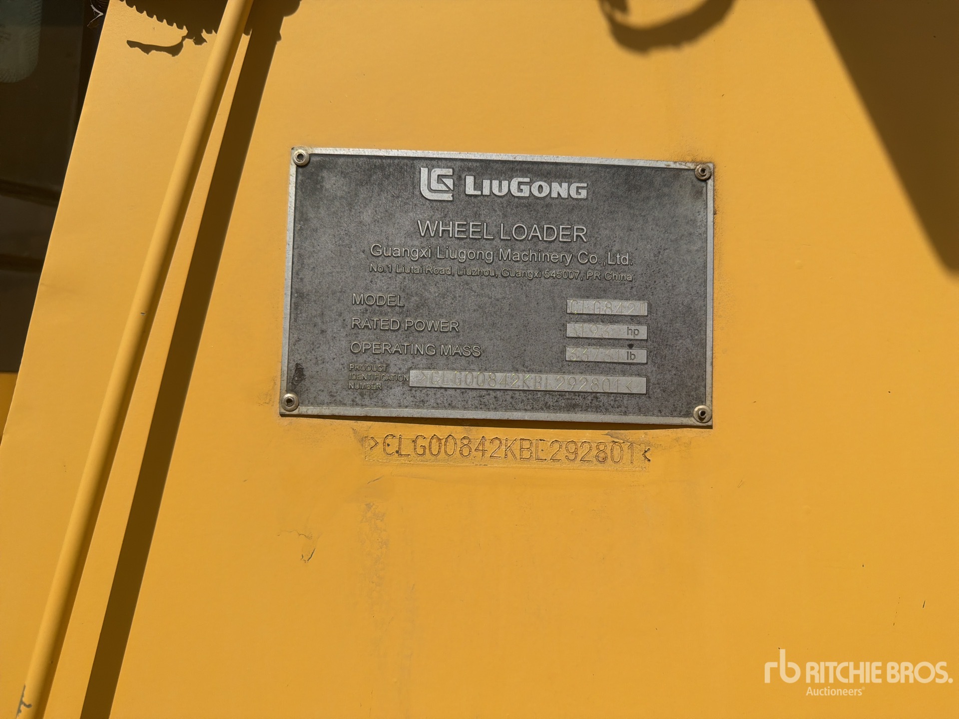 Liugong CLG842