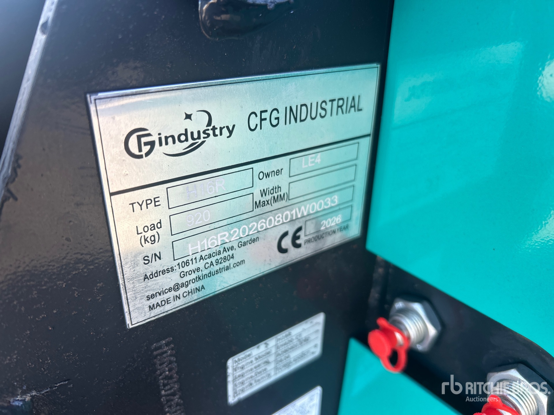 2026 CFG H16R