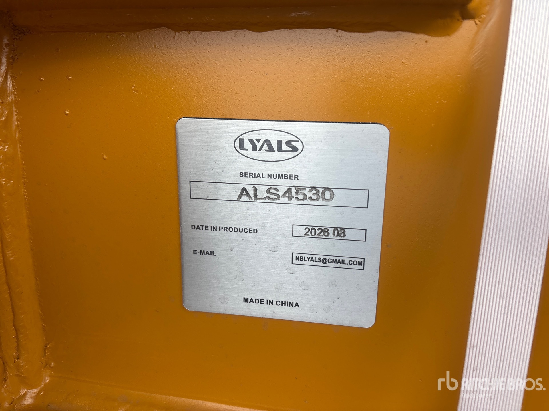 2026 LYALS ALS EB345
