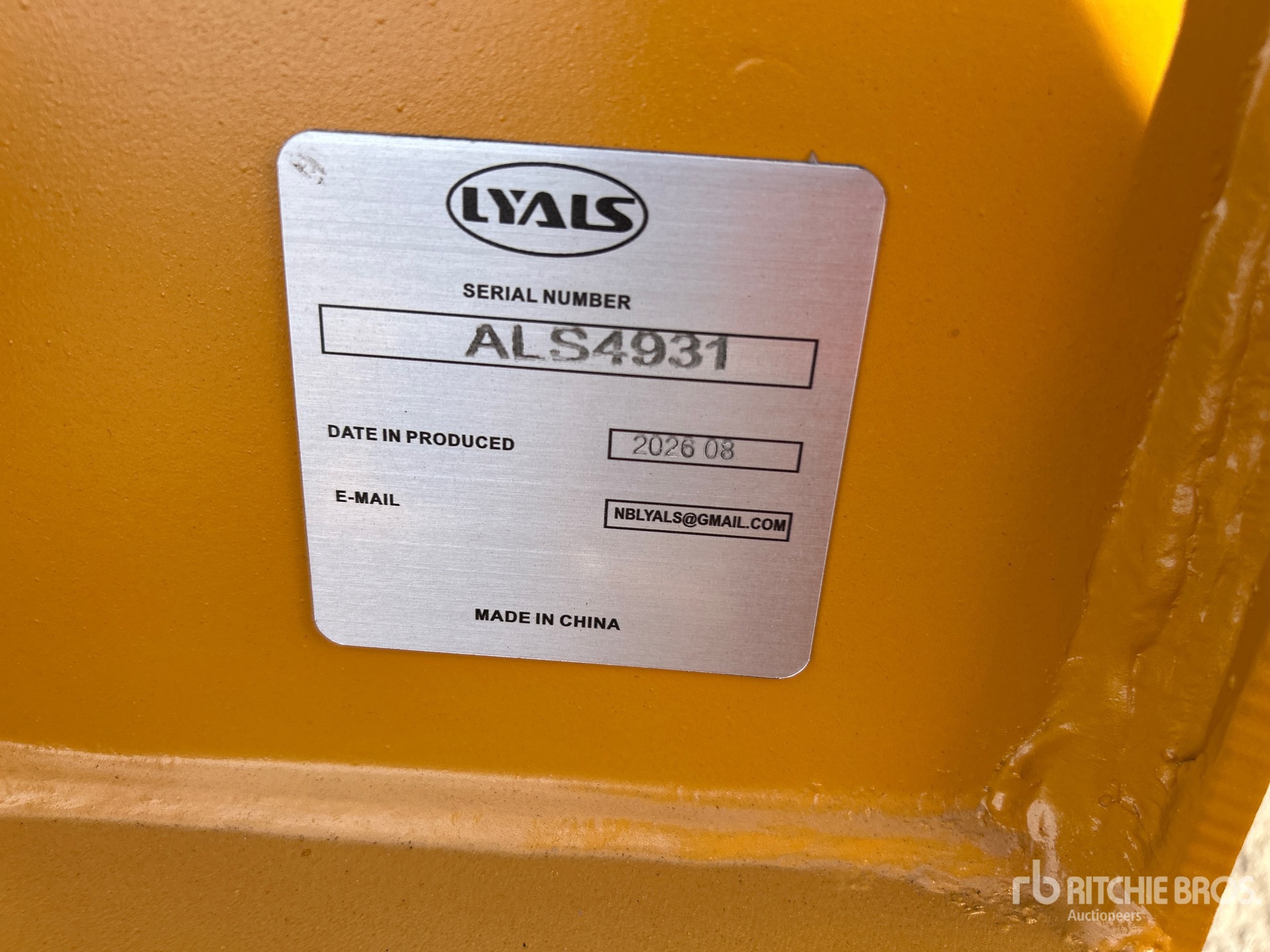 2026 LYALS ALS EB320