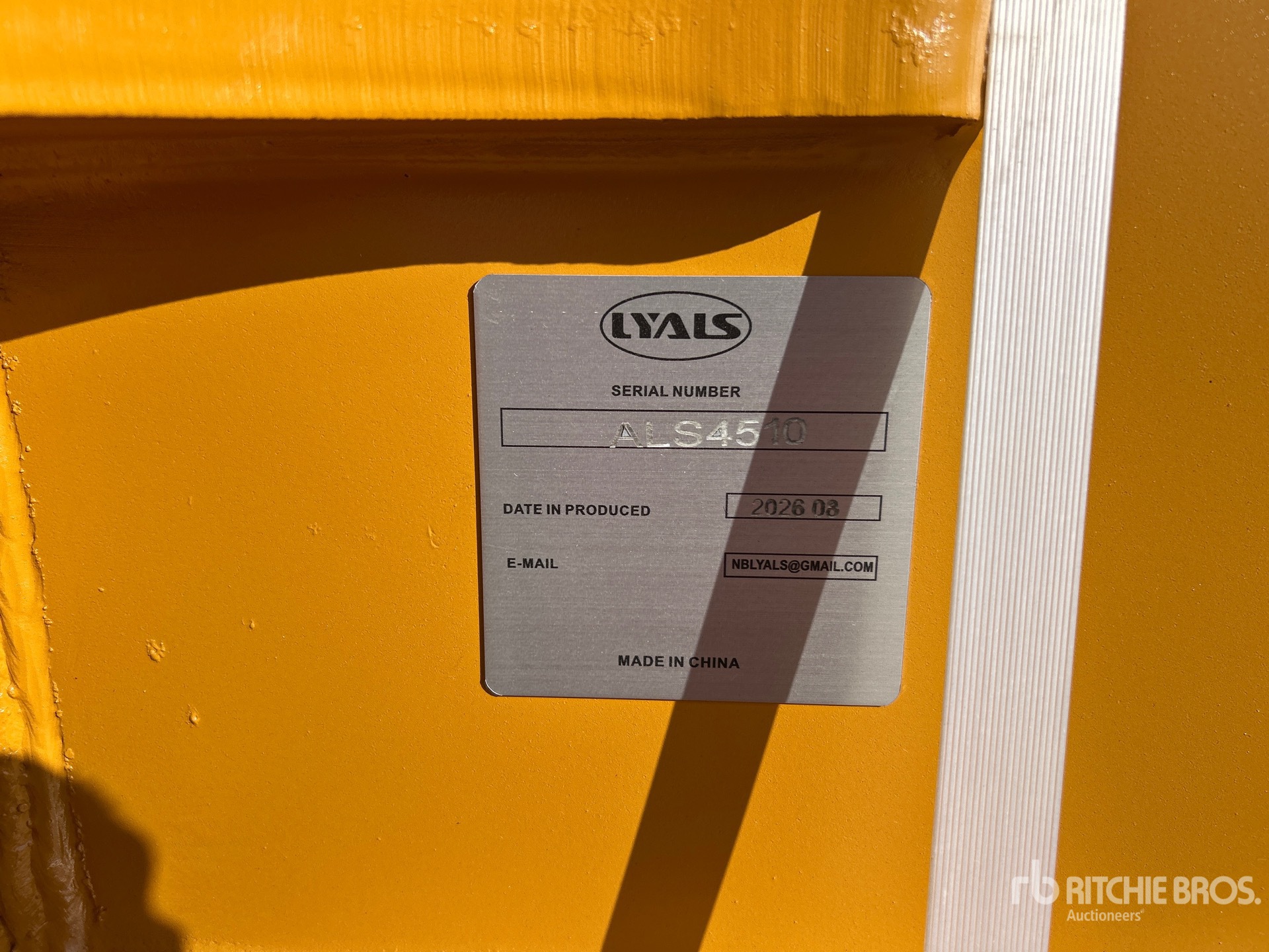 2026 LYALS ALS EB345