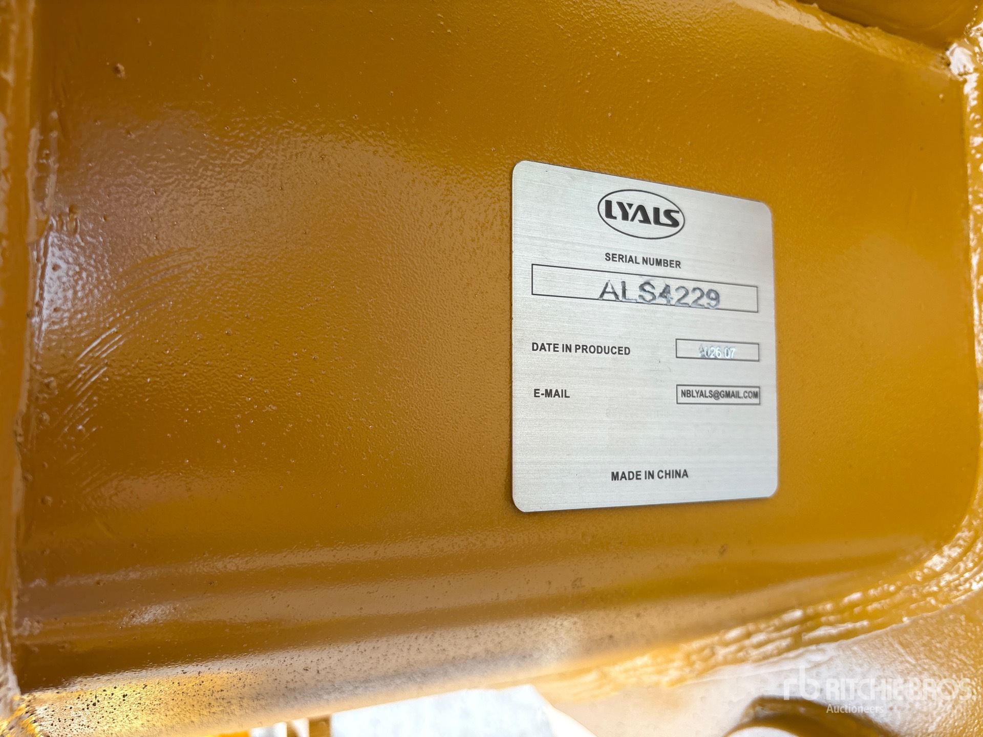 2026 LYALS ALSENB320
