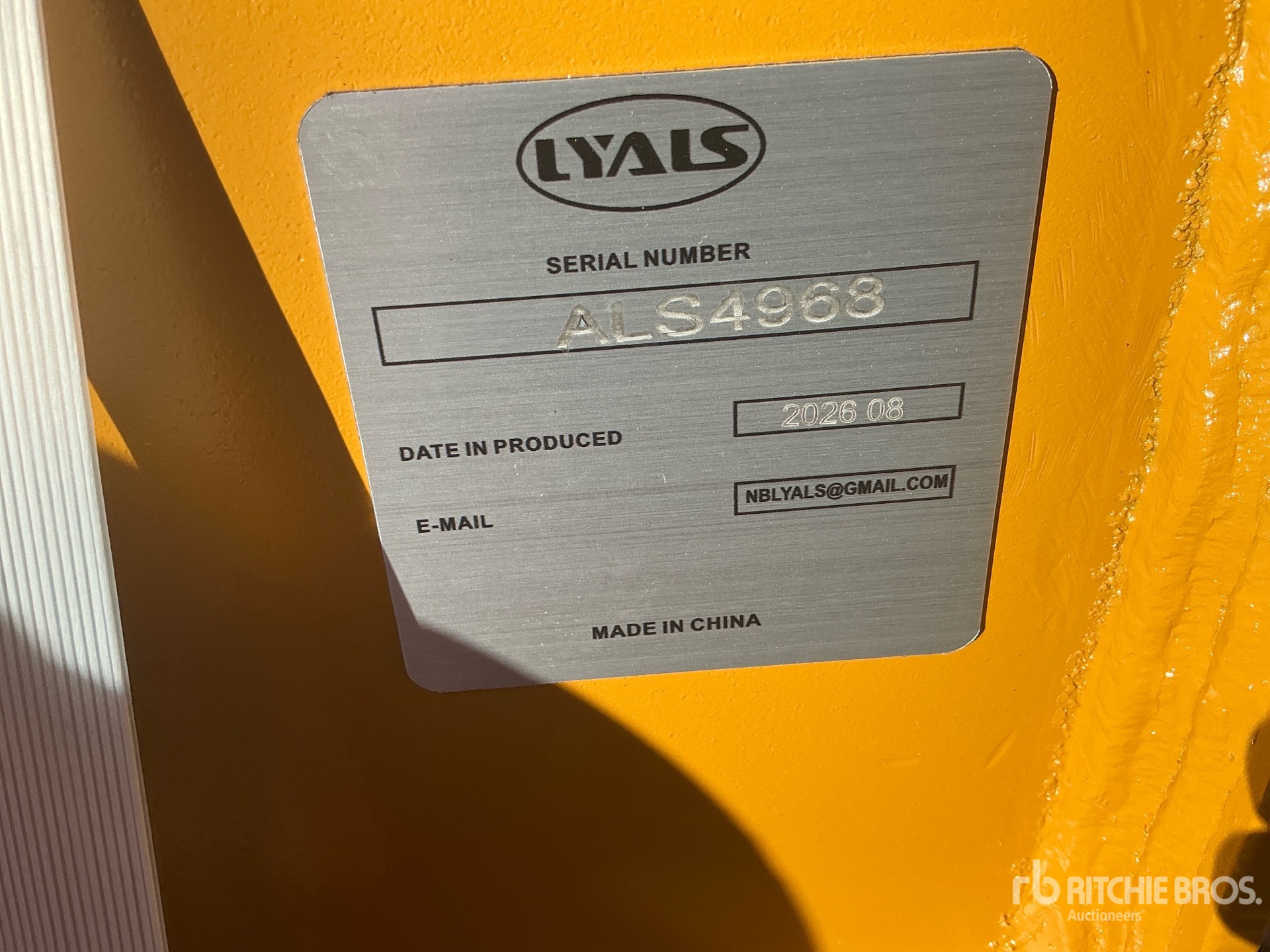 2026 LYALS ALS EB320