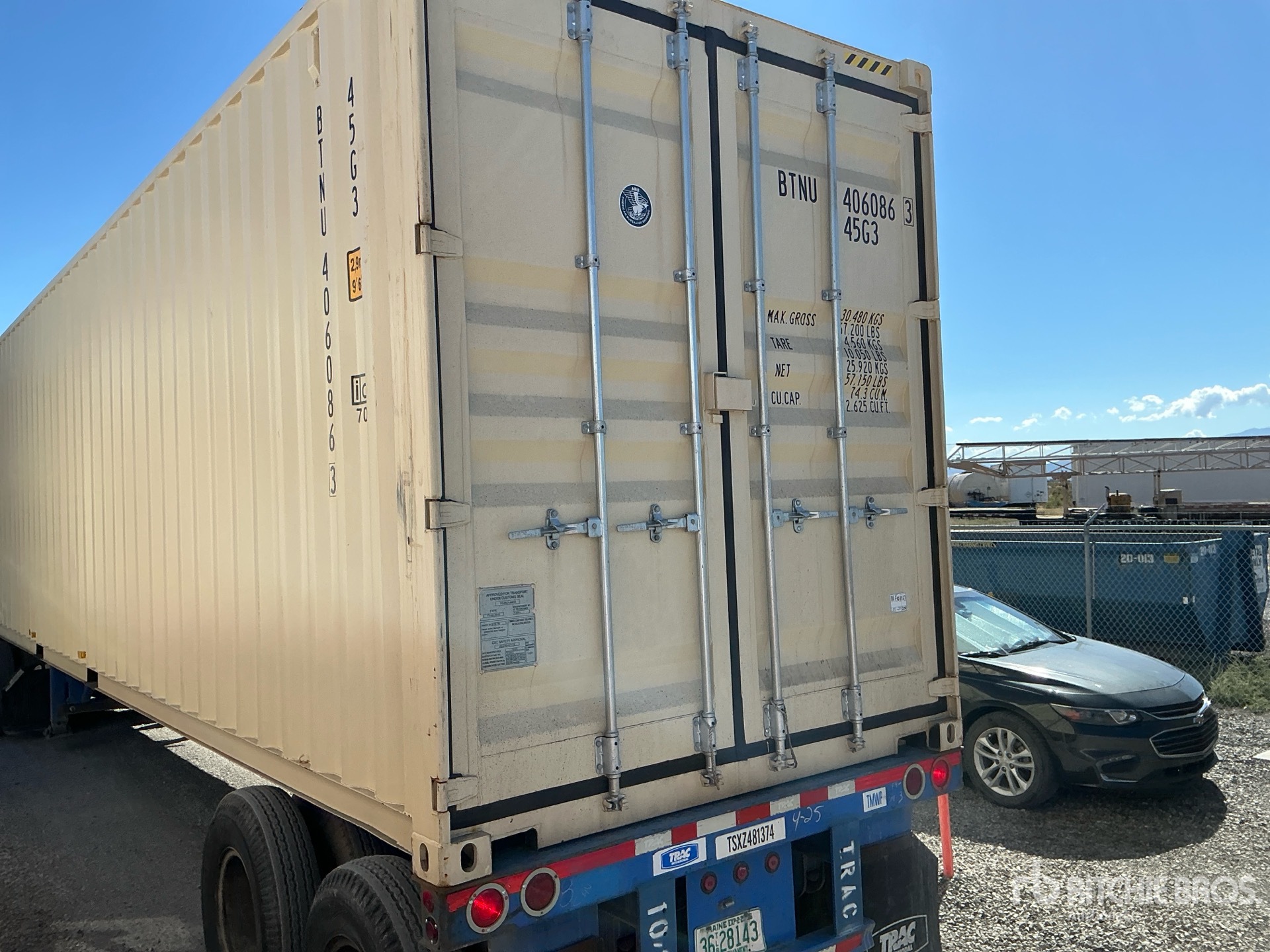 2026 LYALS 40 FT HIGH CUBE