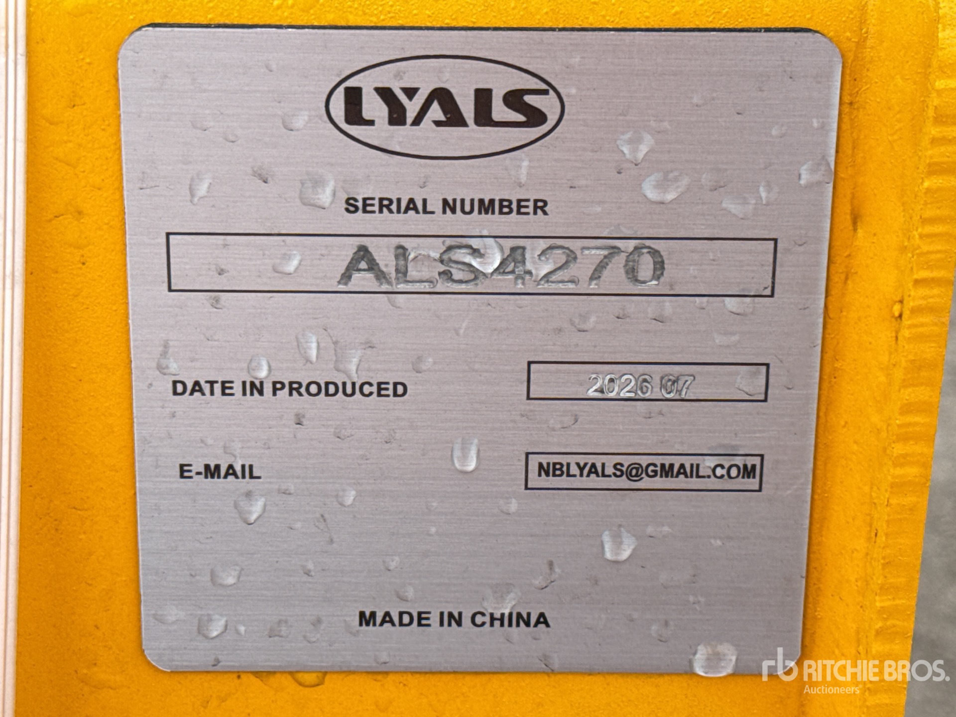 2026 LYALS ALSEB08