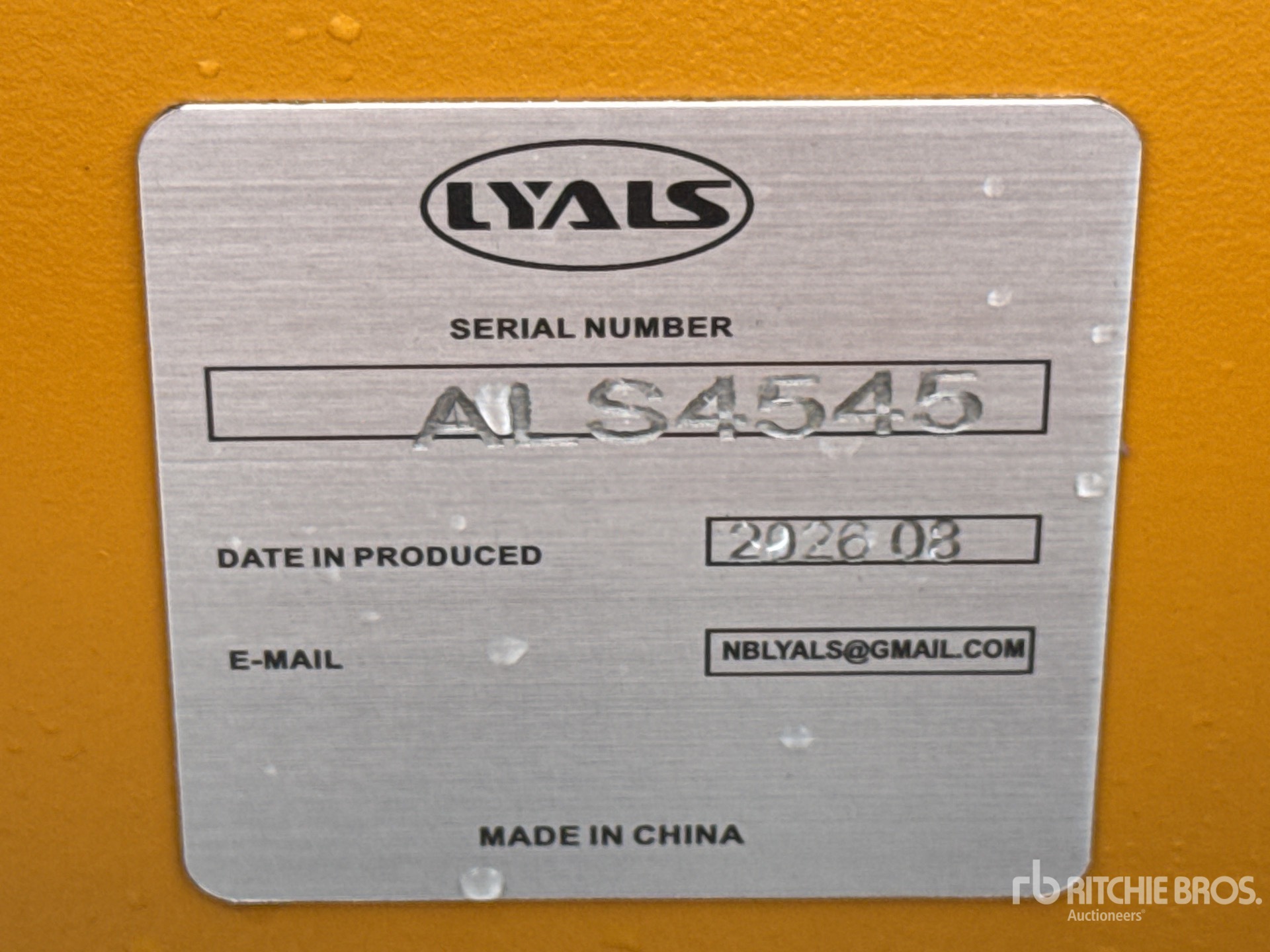 2026 LYALS ALSEB313