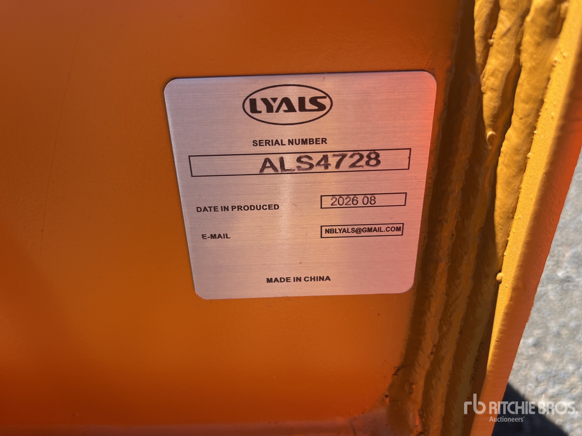 2026 LYALS ALS EB320