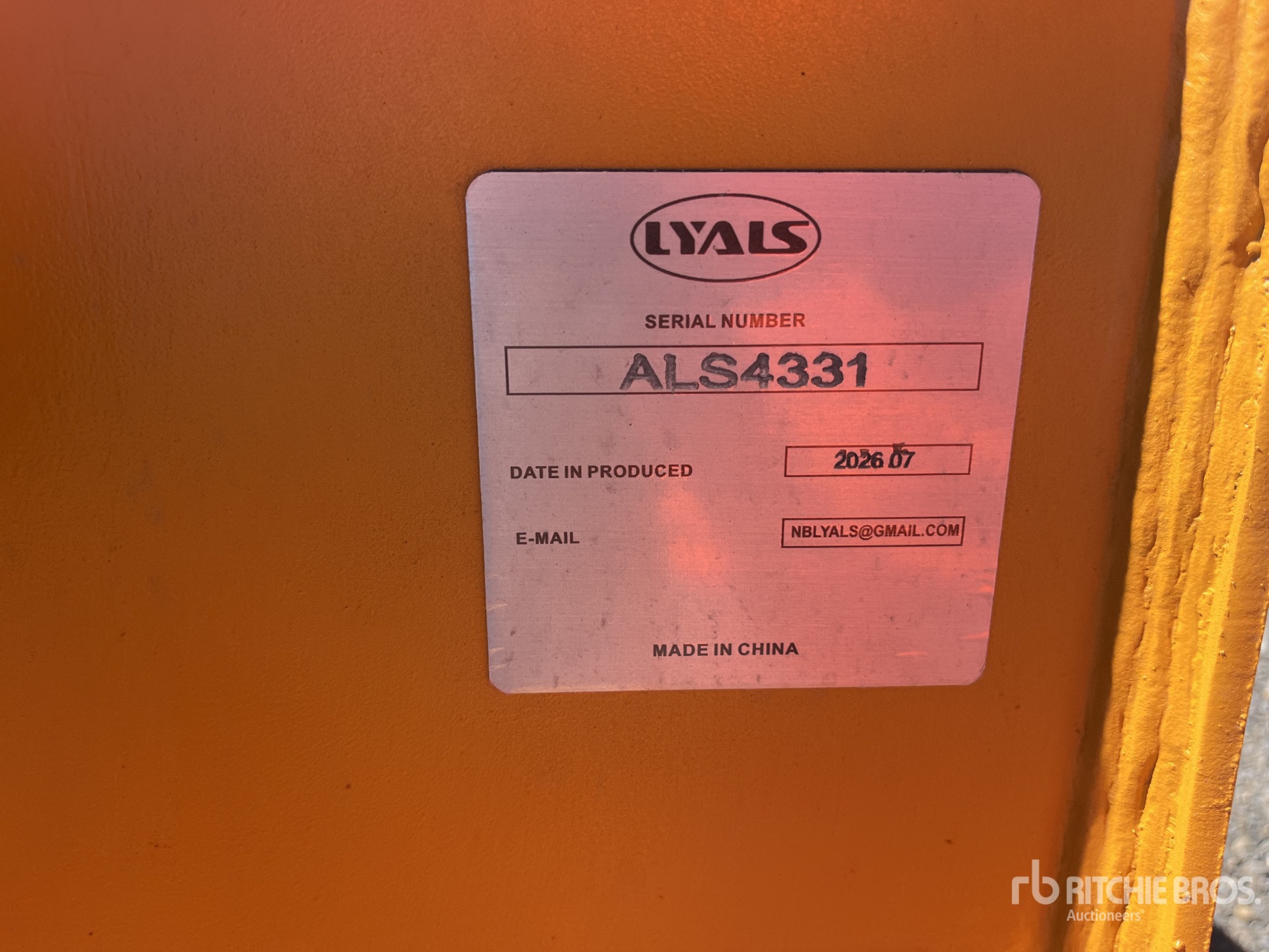 2026 LYALS ALSESB320