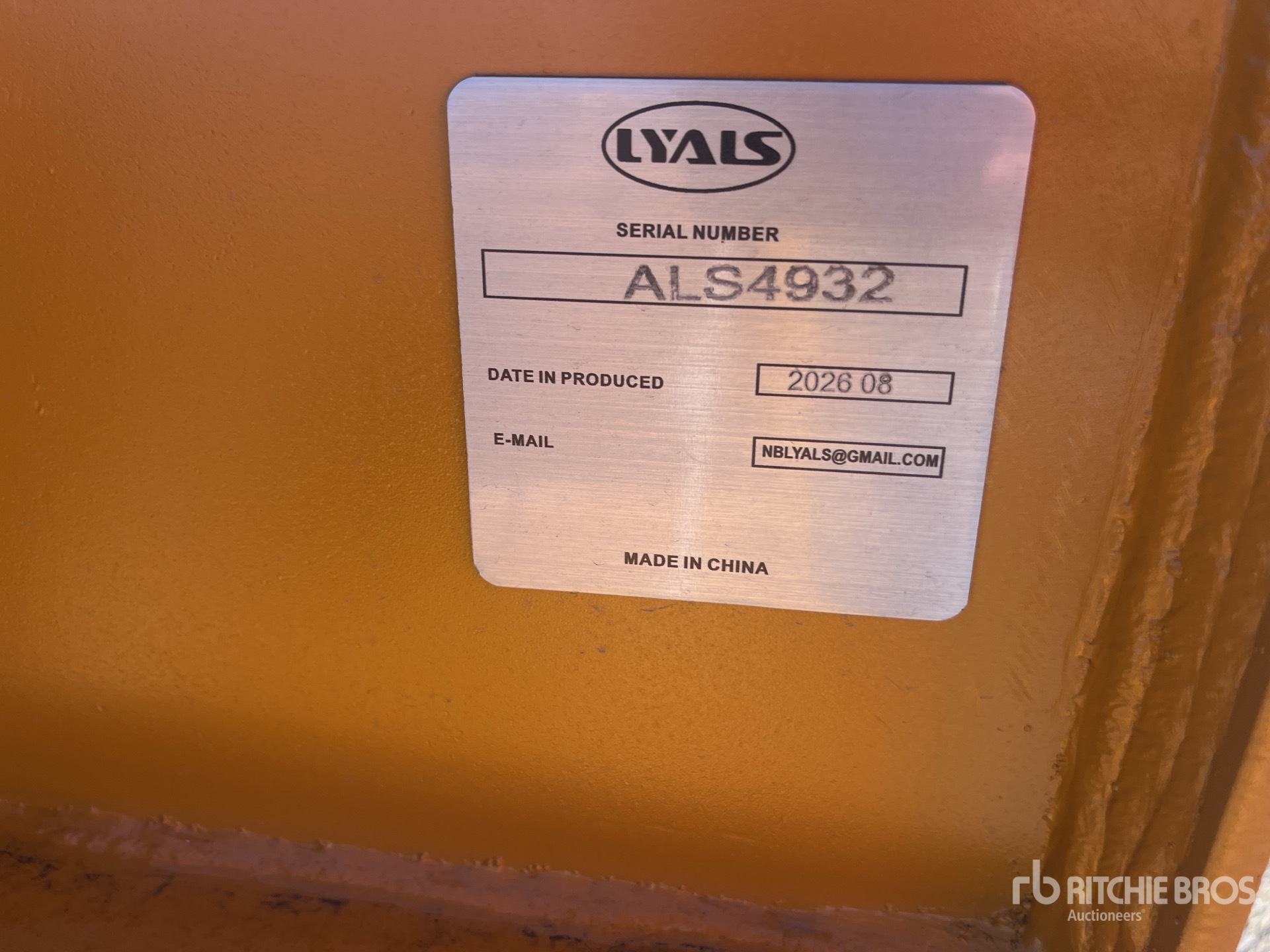2026 LYALS ALS EB320