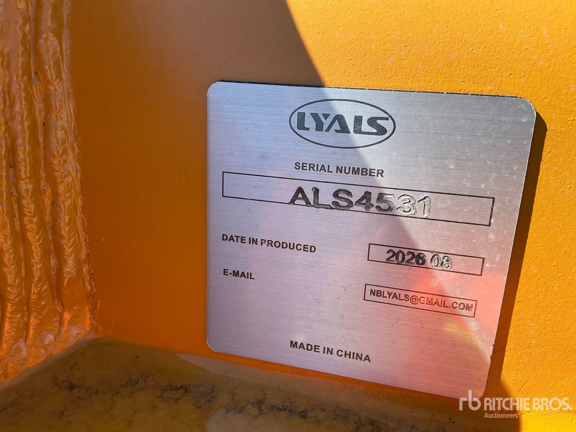 2026 LYALS ALS EB345