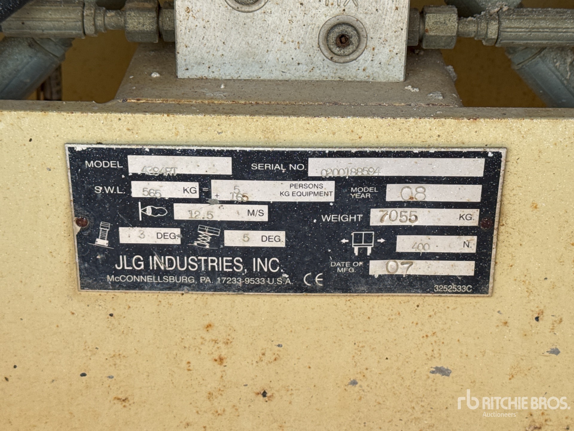 2008 JLG 4394 RT