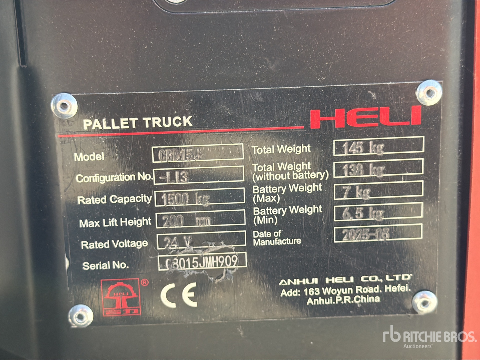 2025 Heli CBD15J-LI3