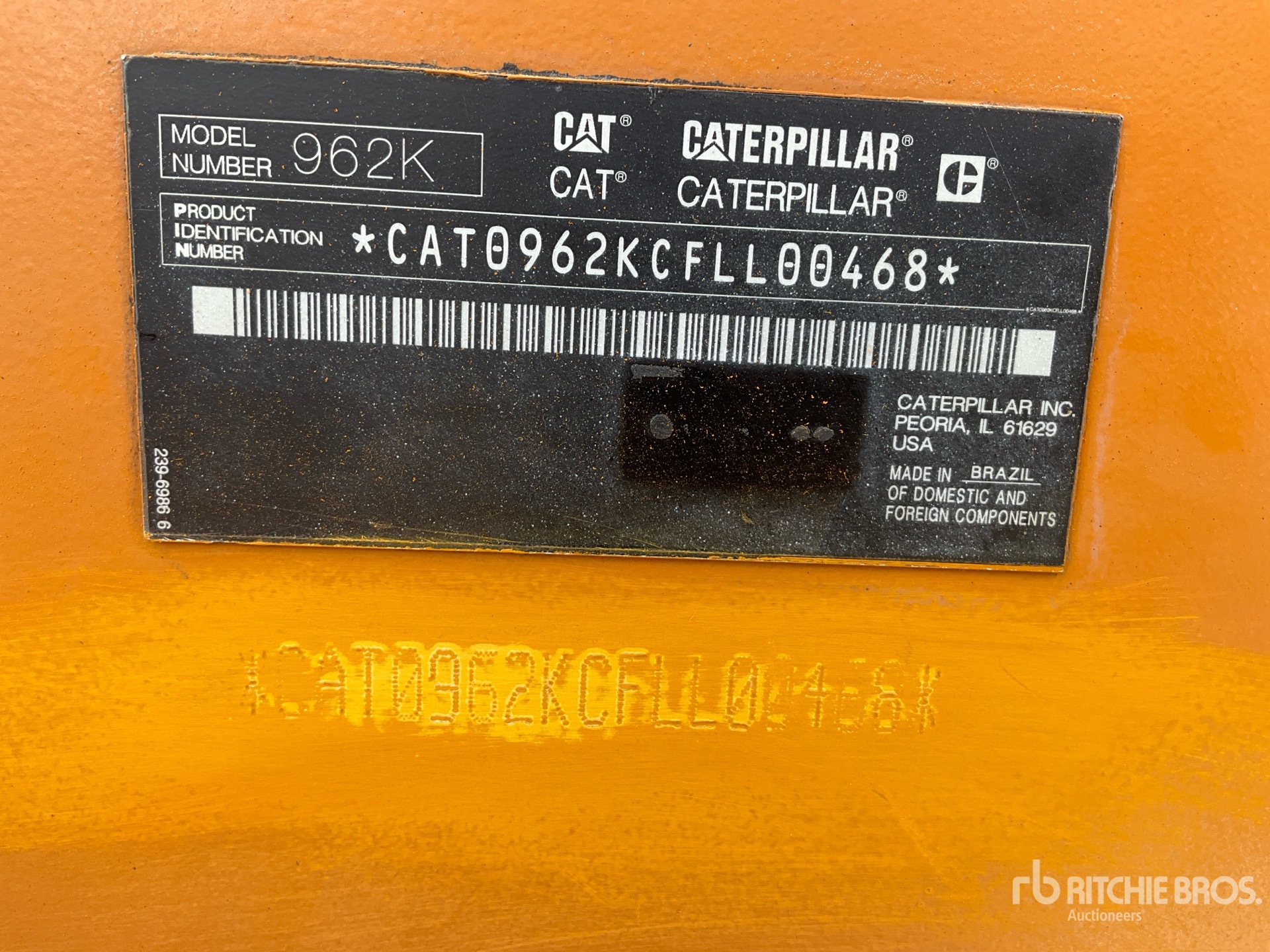 2015 Caterpillar 962K