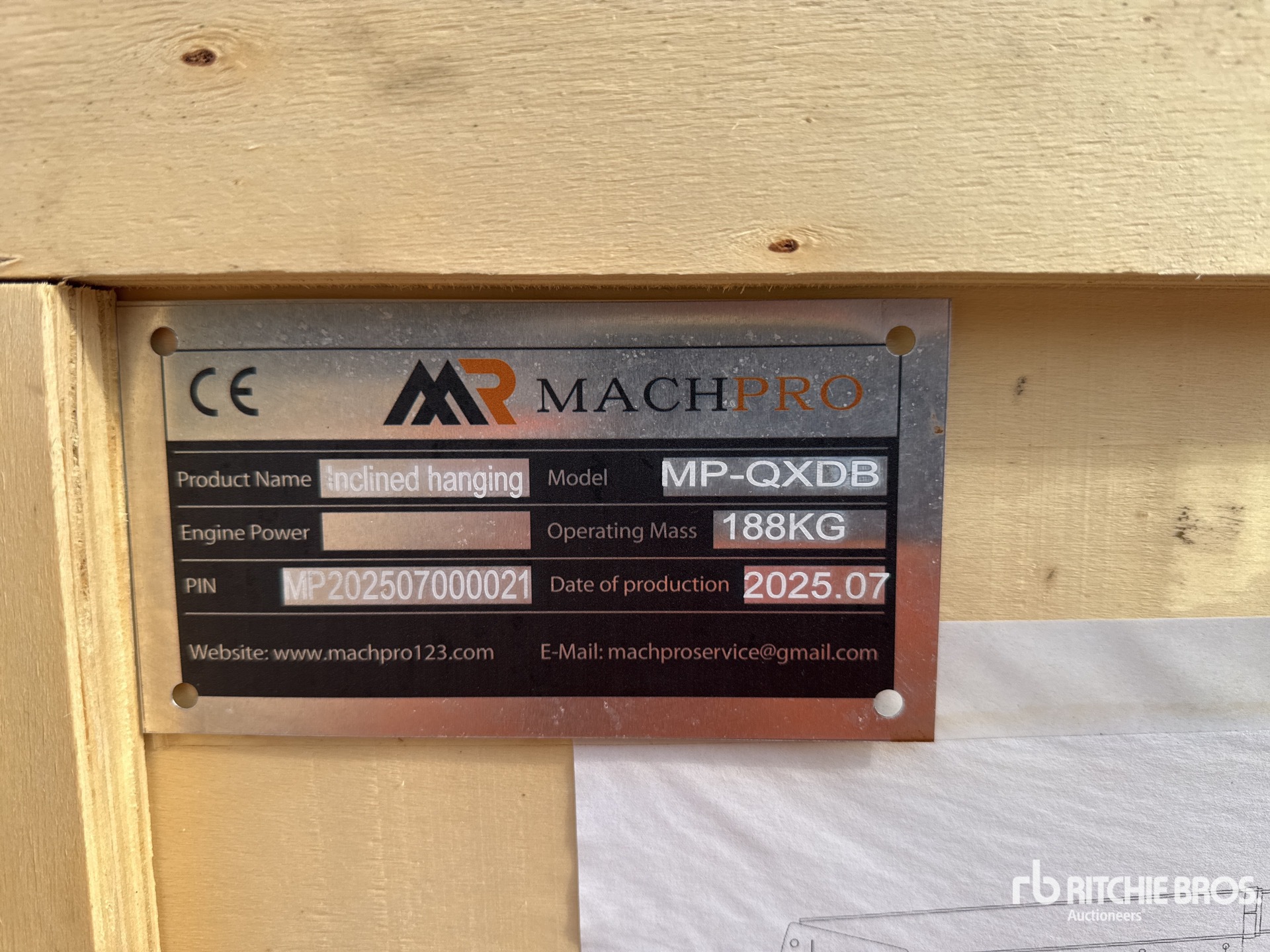 2025 MACHPRO MP-QXDA