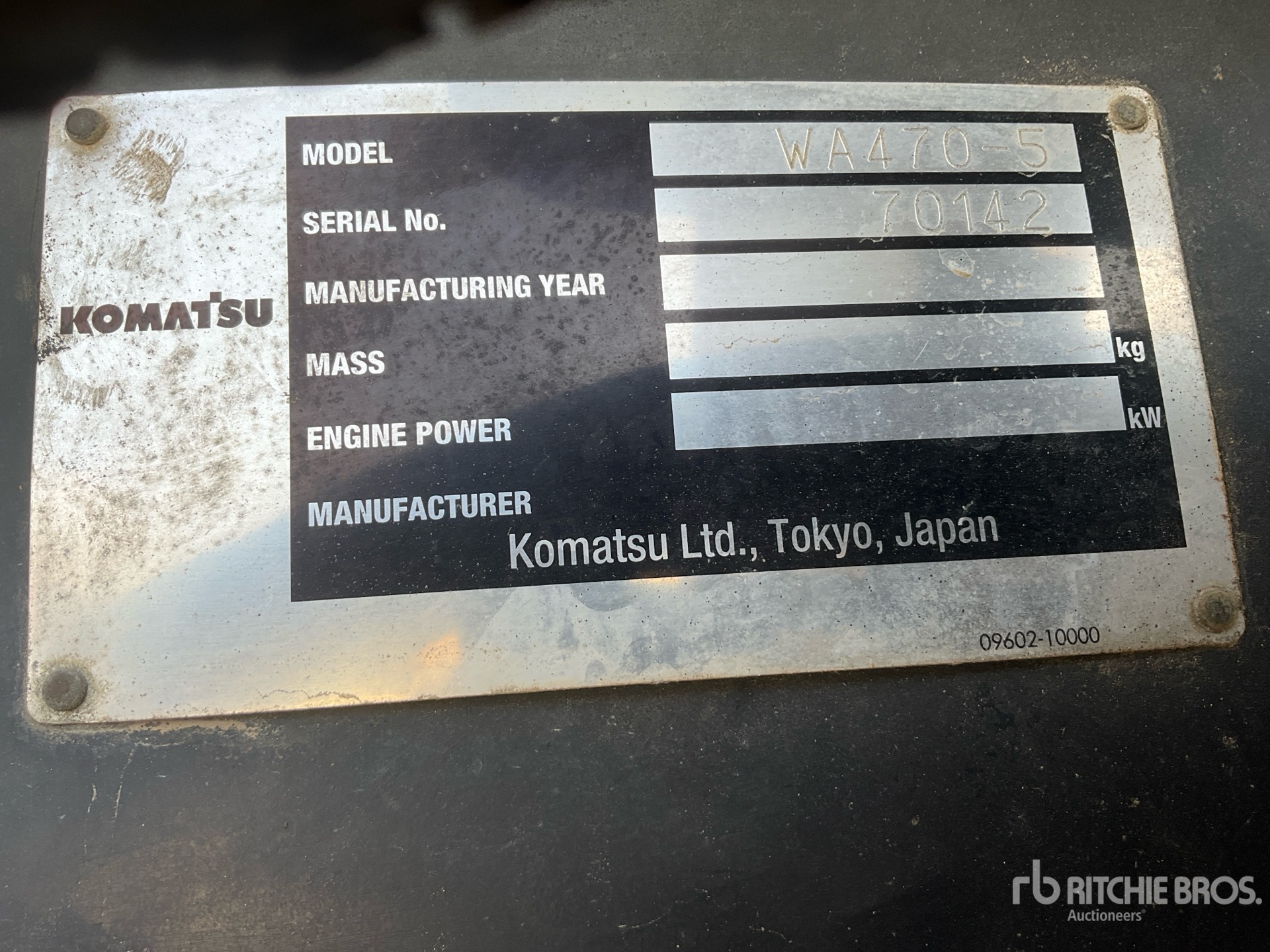 Komatsu WA 470-5