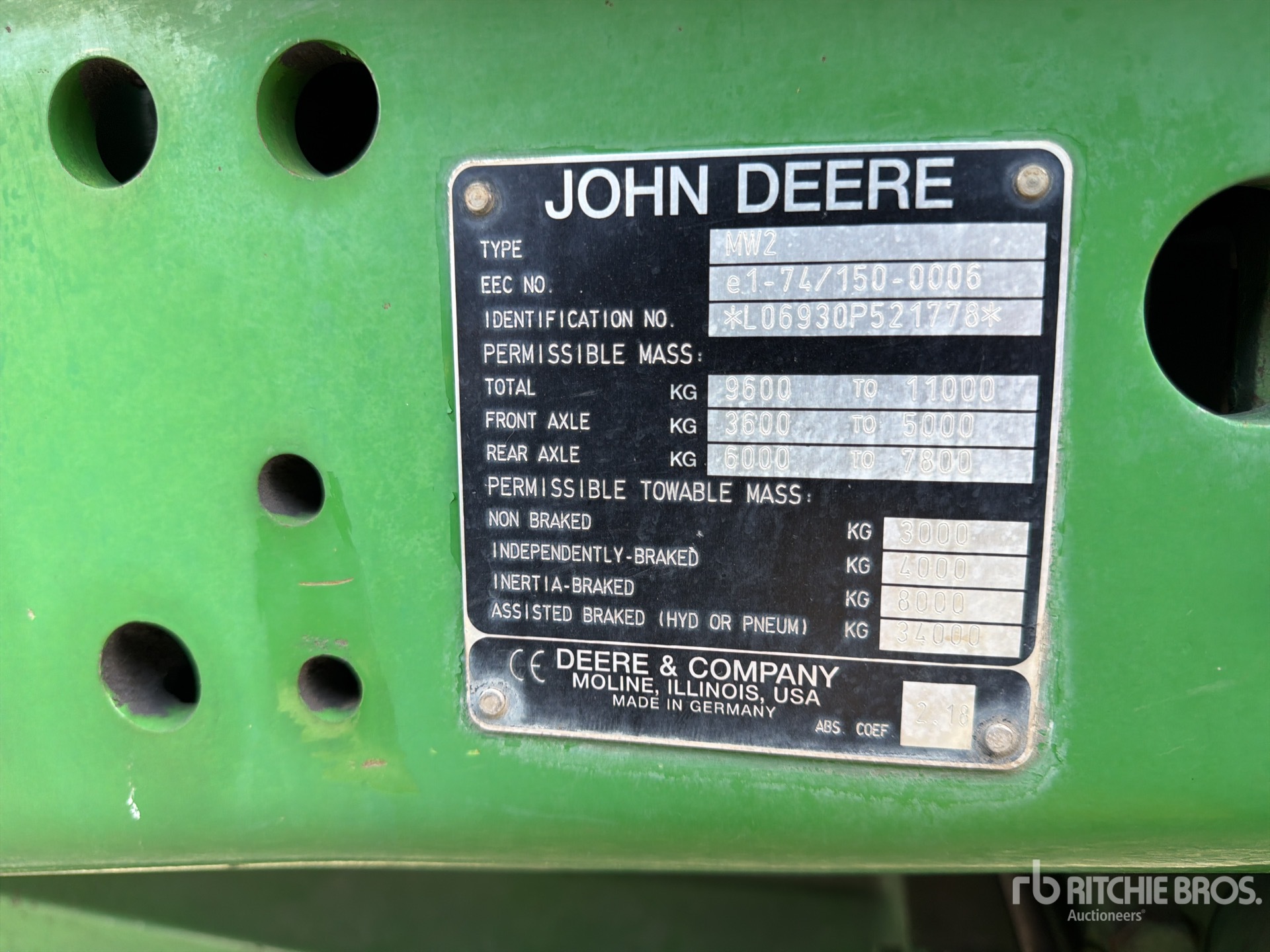 John Deere 6930