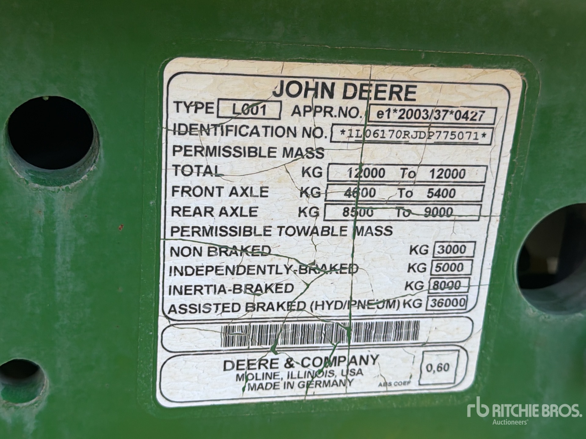 John Deere 6170R