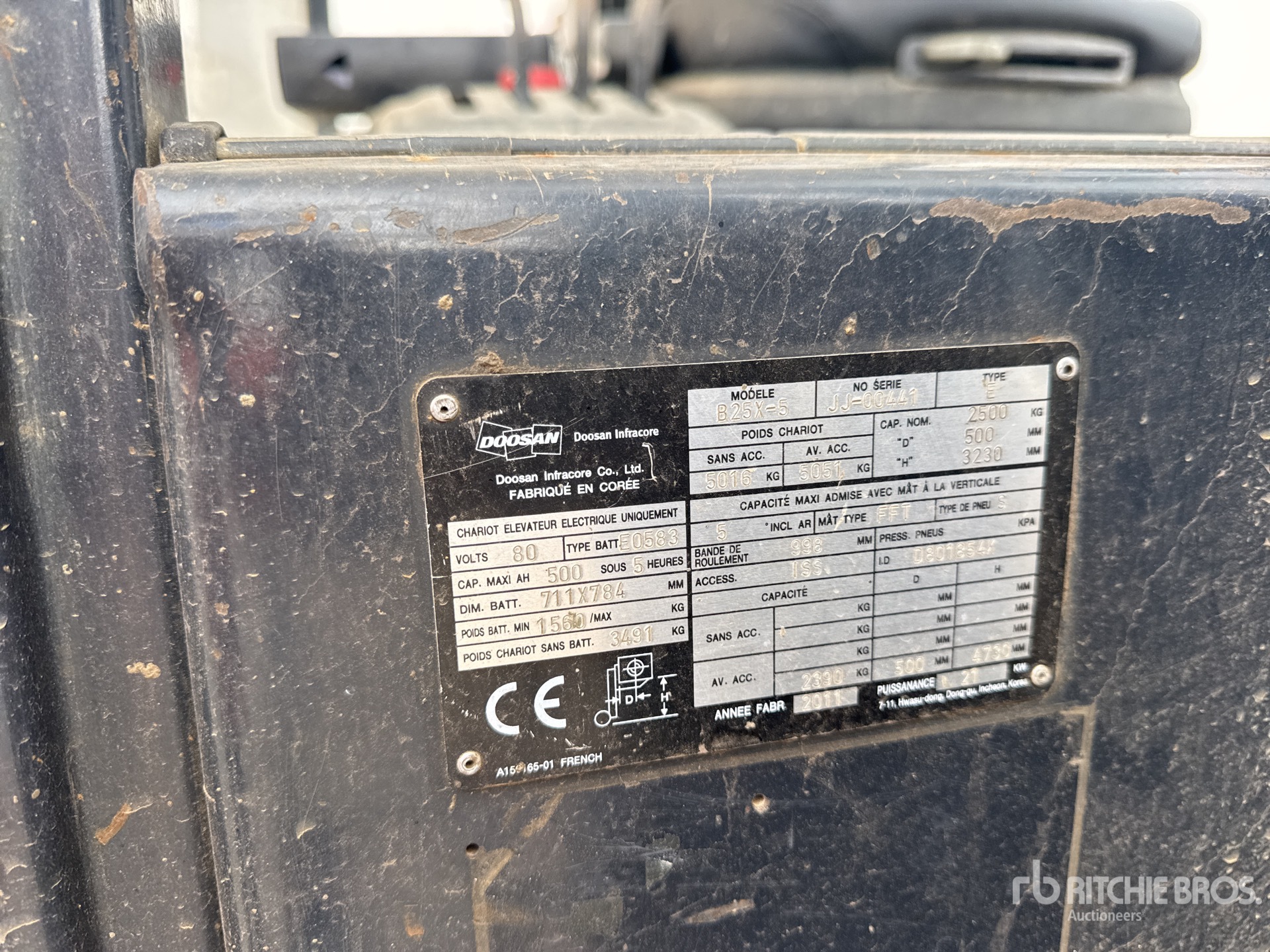 2011 Doosan B25X-5