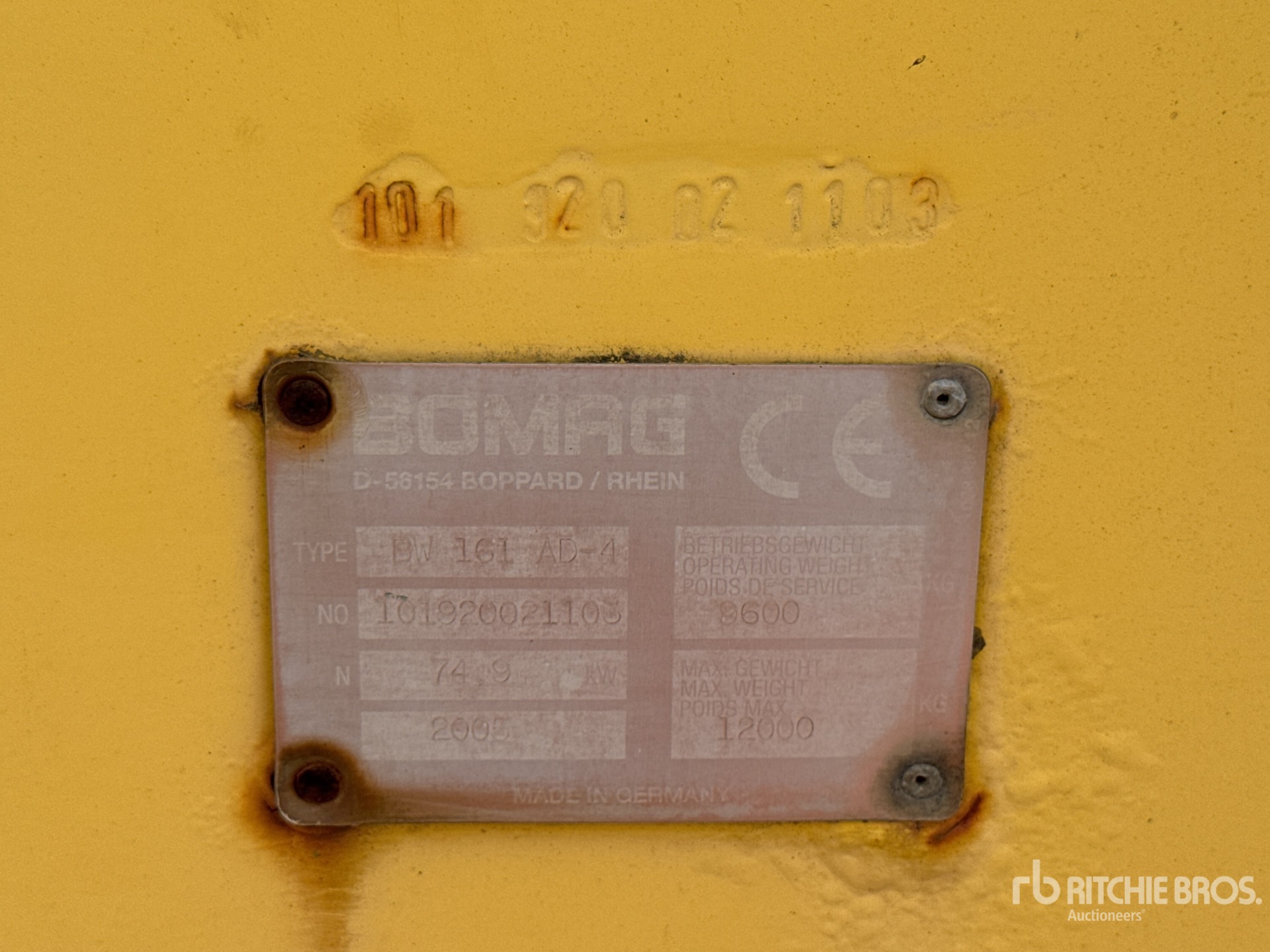 2005 Bomag BW161AD-4