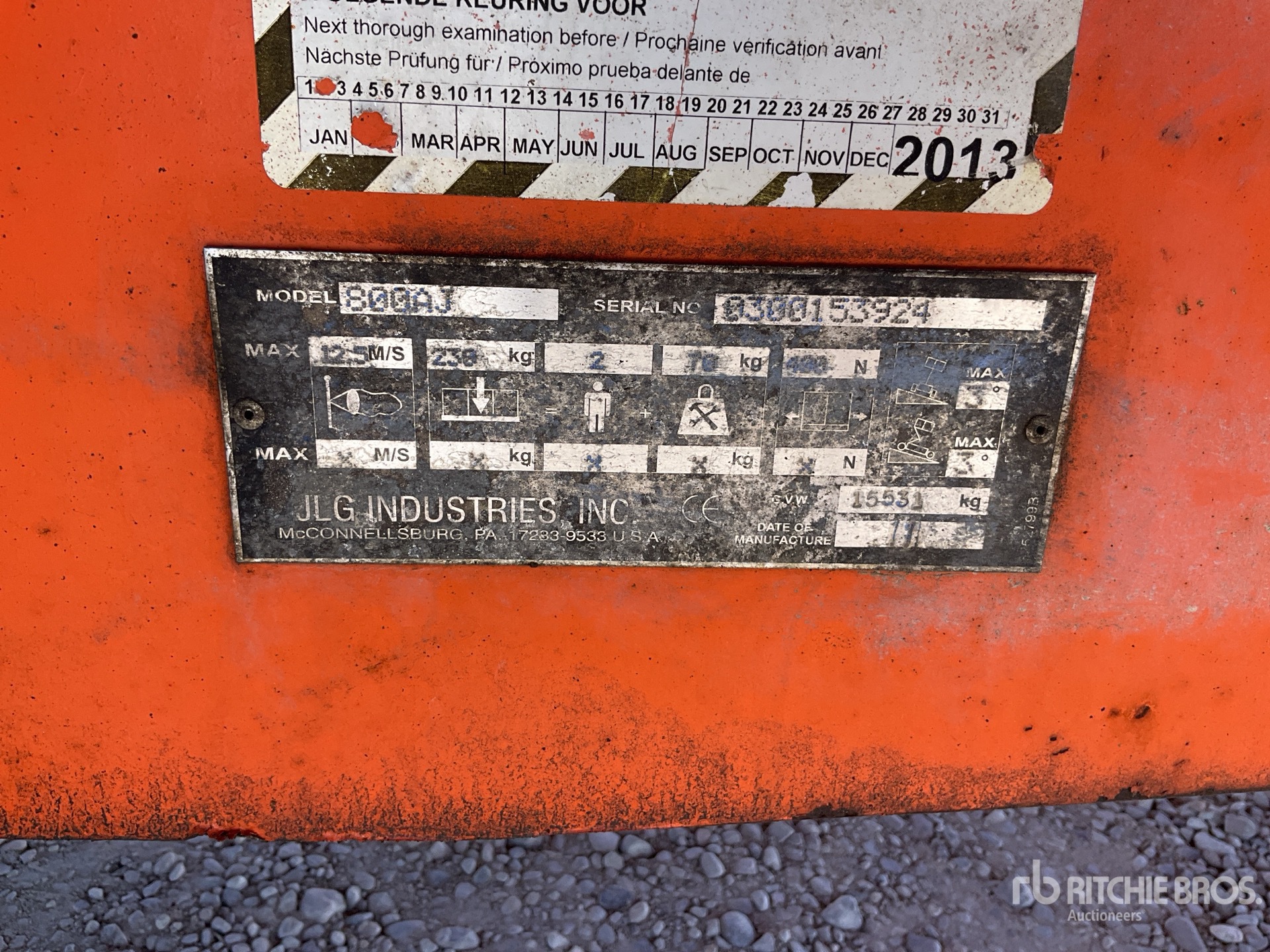 JLG 800 AJ
