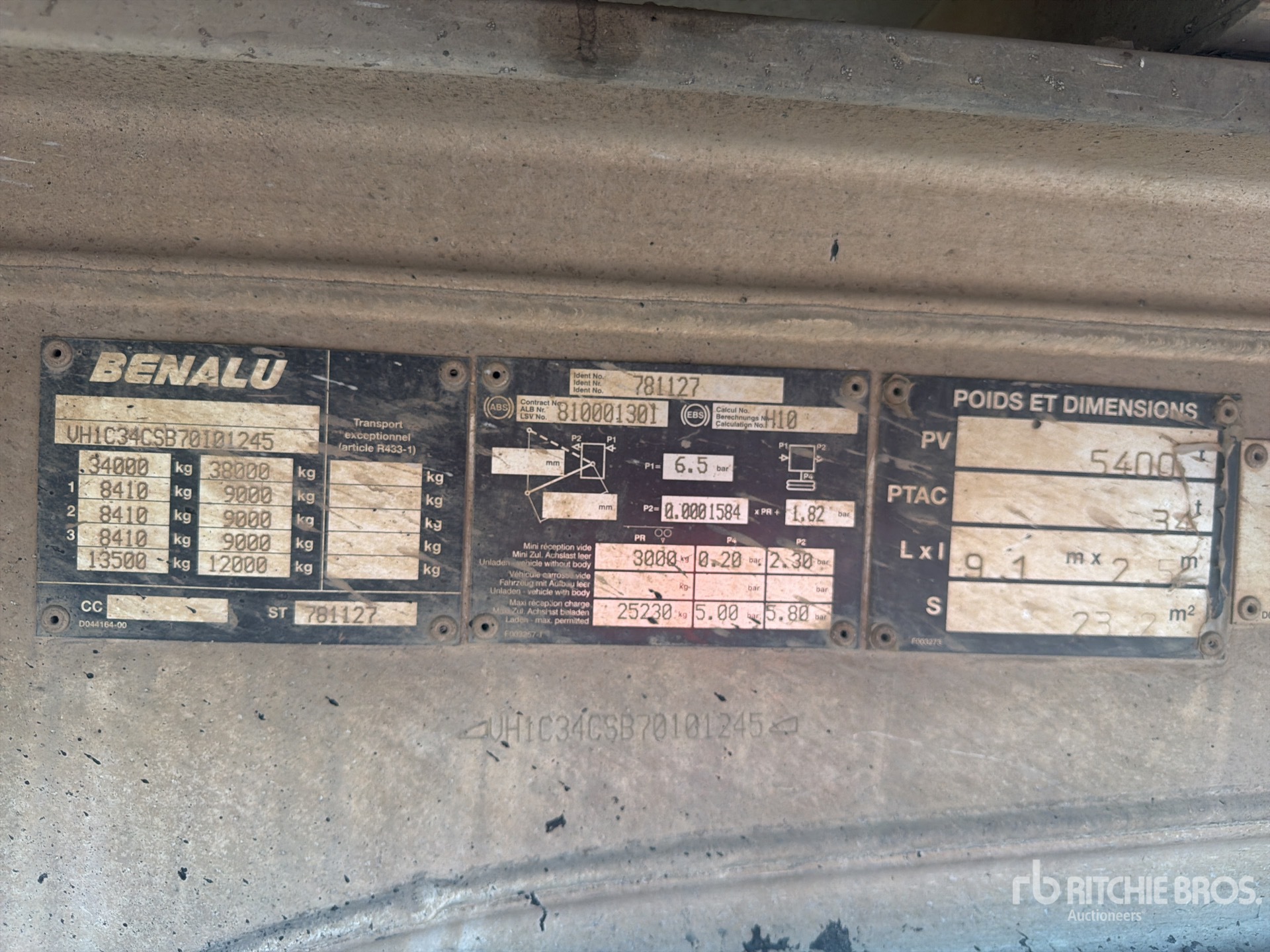 2007 Benalu C34CSB01