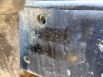General Appearance with Frame Stamp Serial Number/VIN Photo