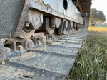 Undercarriage with Left Track Rollers