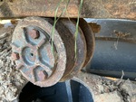 Undercarriage with Left Carrier Rollers