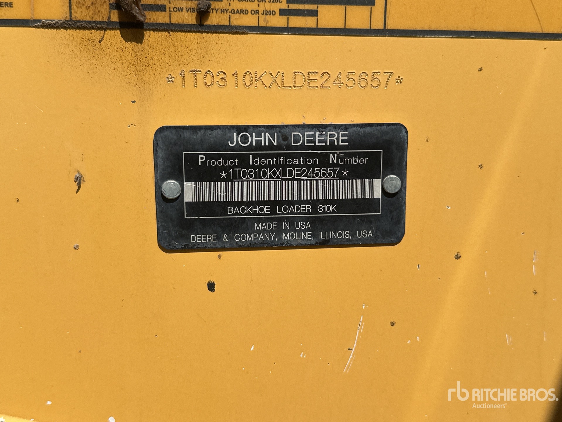 2013 John Deere 310K