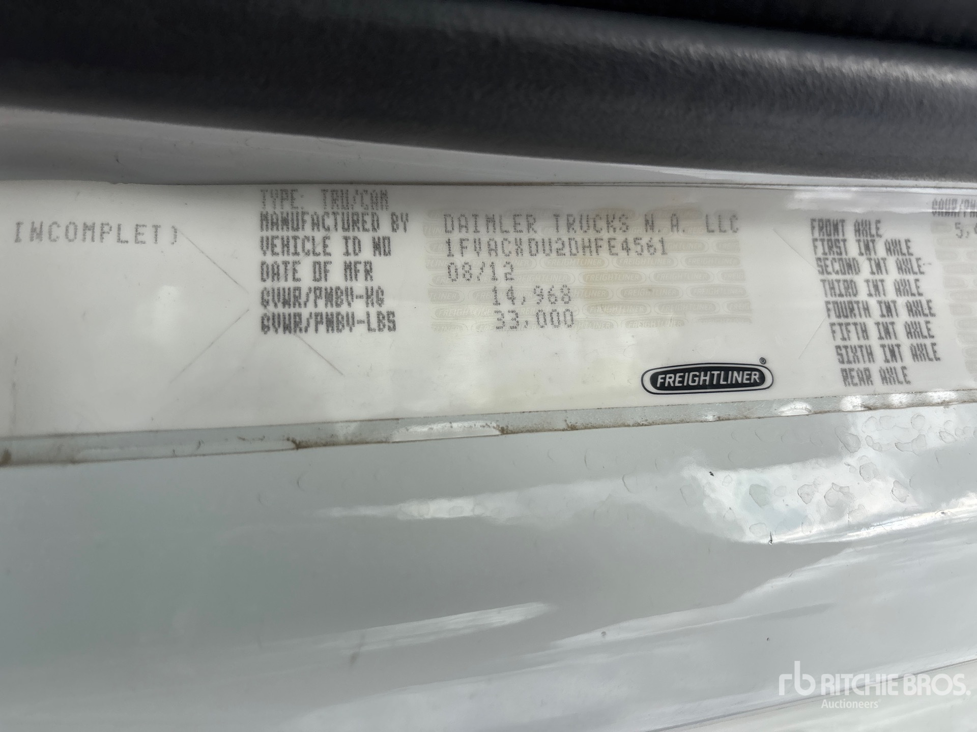 2013 Freightliner M2 106