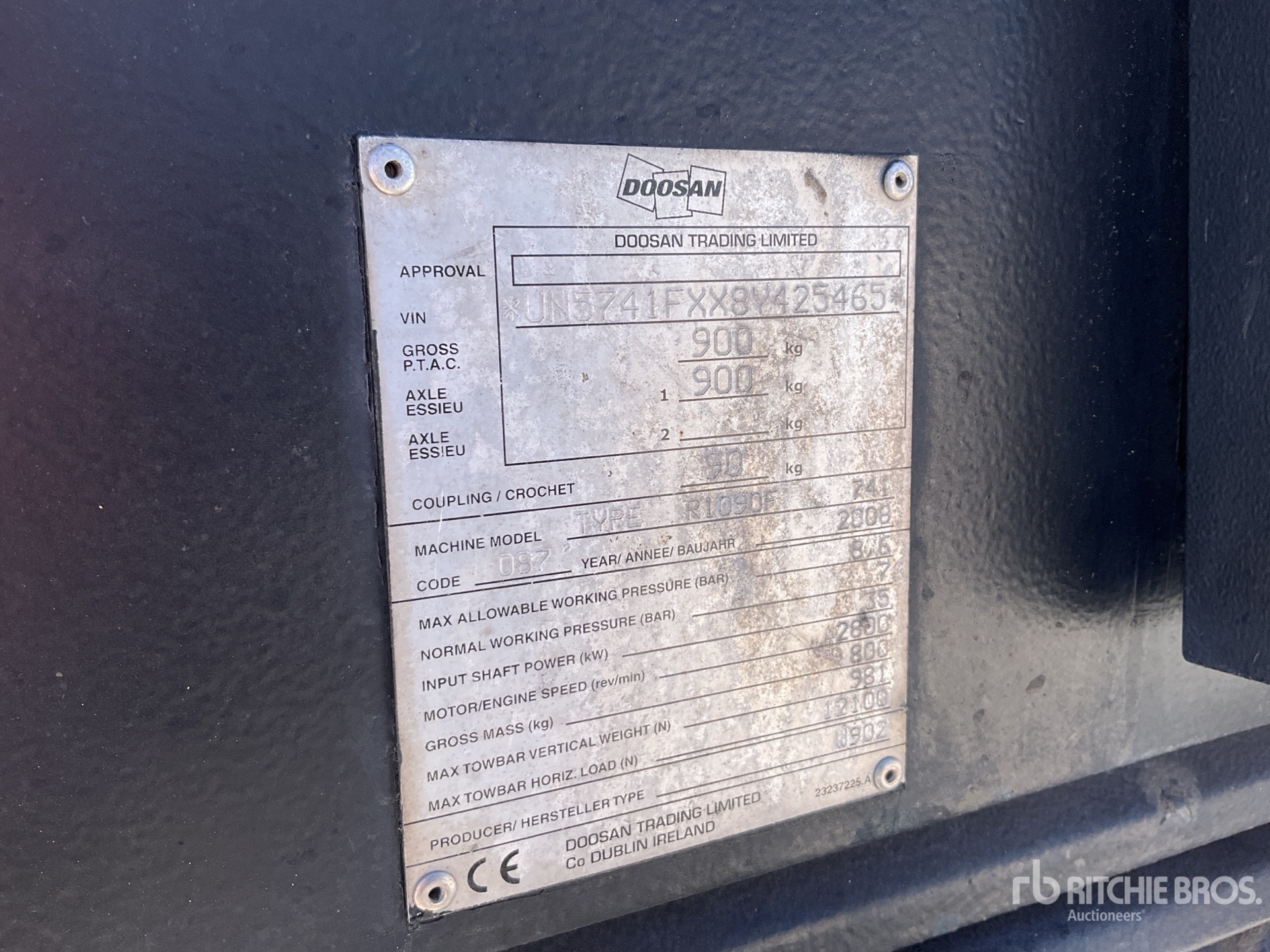 2008 Ingersoll Rand 7/41
