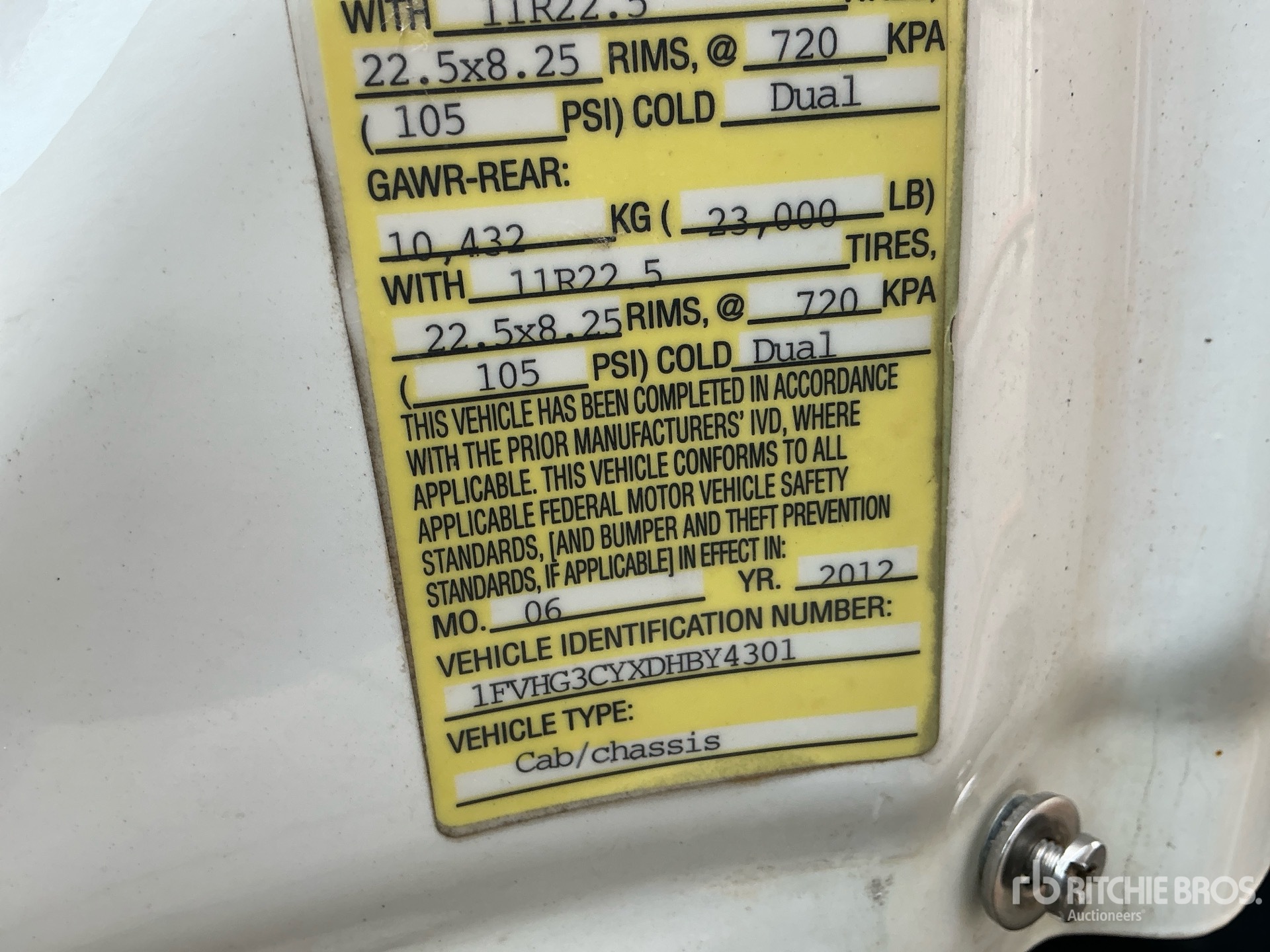 2013 Freightliner 114SD
