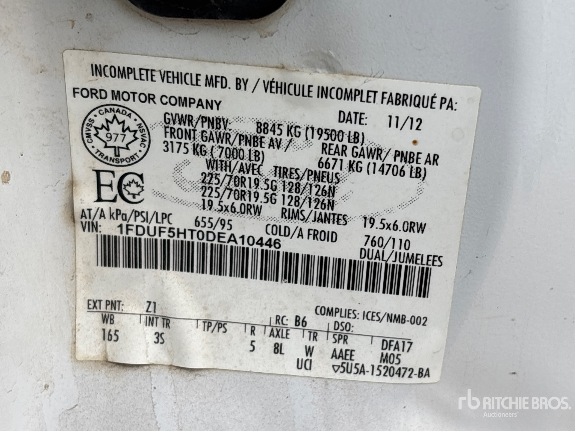 2013 Ford F-550