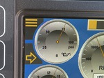 Control Station with Engine Oil Pressure