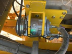 Engine with A/C Compressor